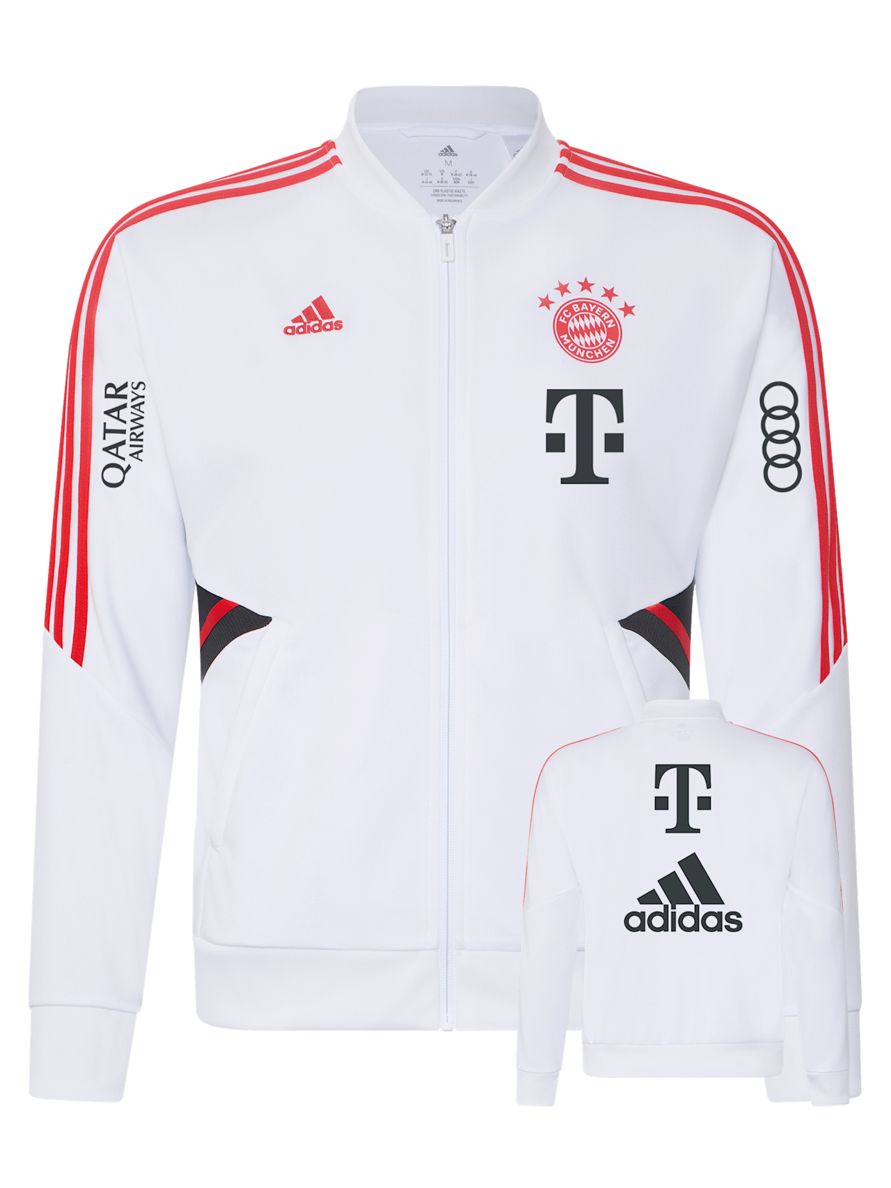 Teamline tracksuit jacket detail 2