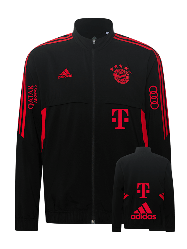 Men Teamline presentation jacket black | Offizieller FC Bayern Store