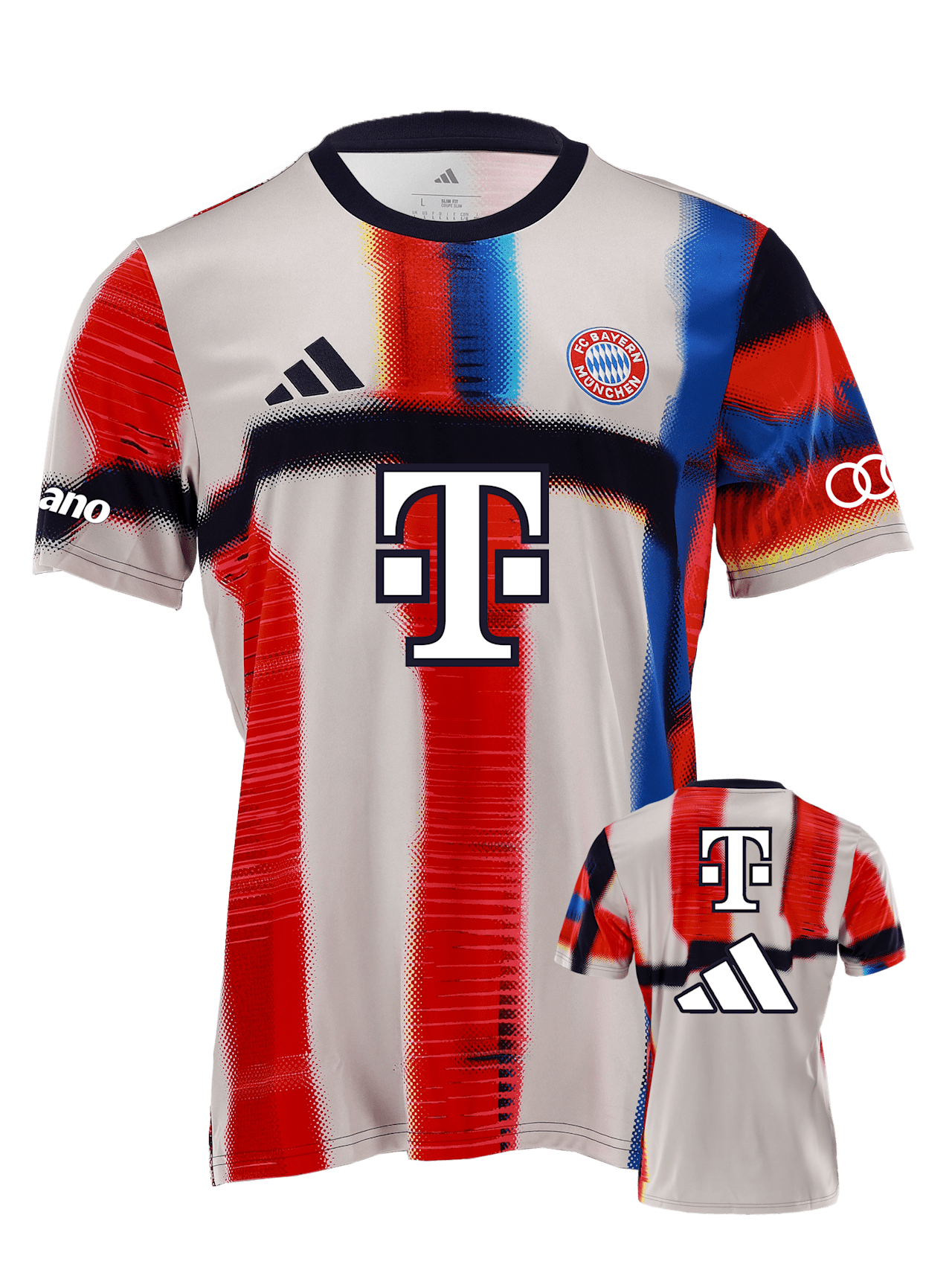 Maillot d'avant-match 25-26 detail 2