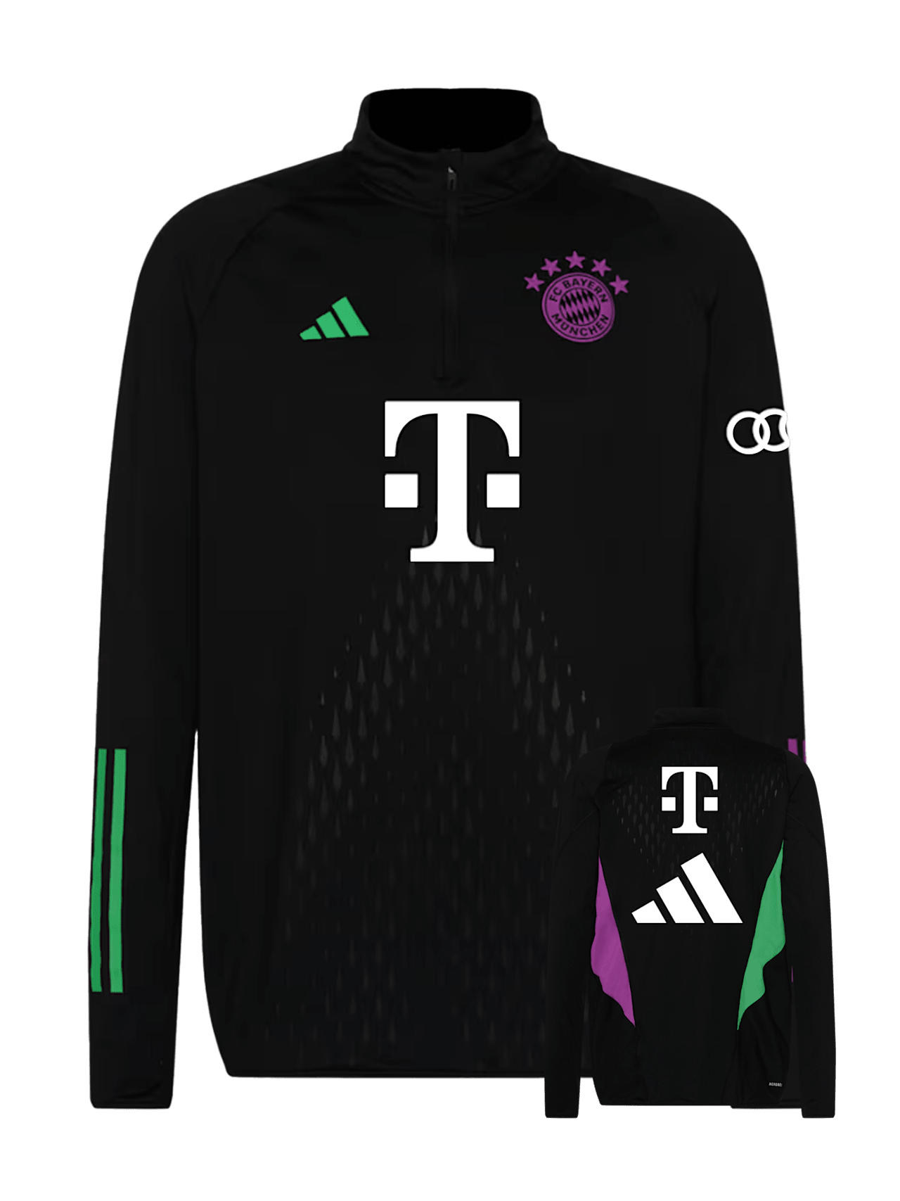 Men PRO training top Teamline black | Official FC Bayern Munich Store