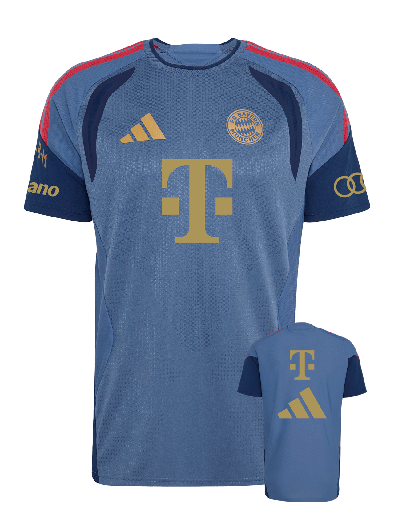 Authentic Trainingsshirt Teamline detail 2