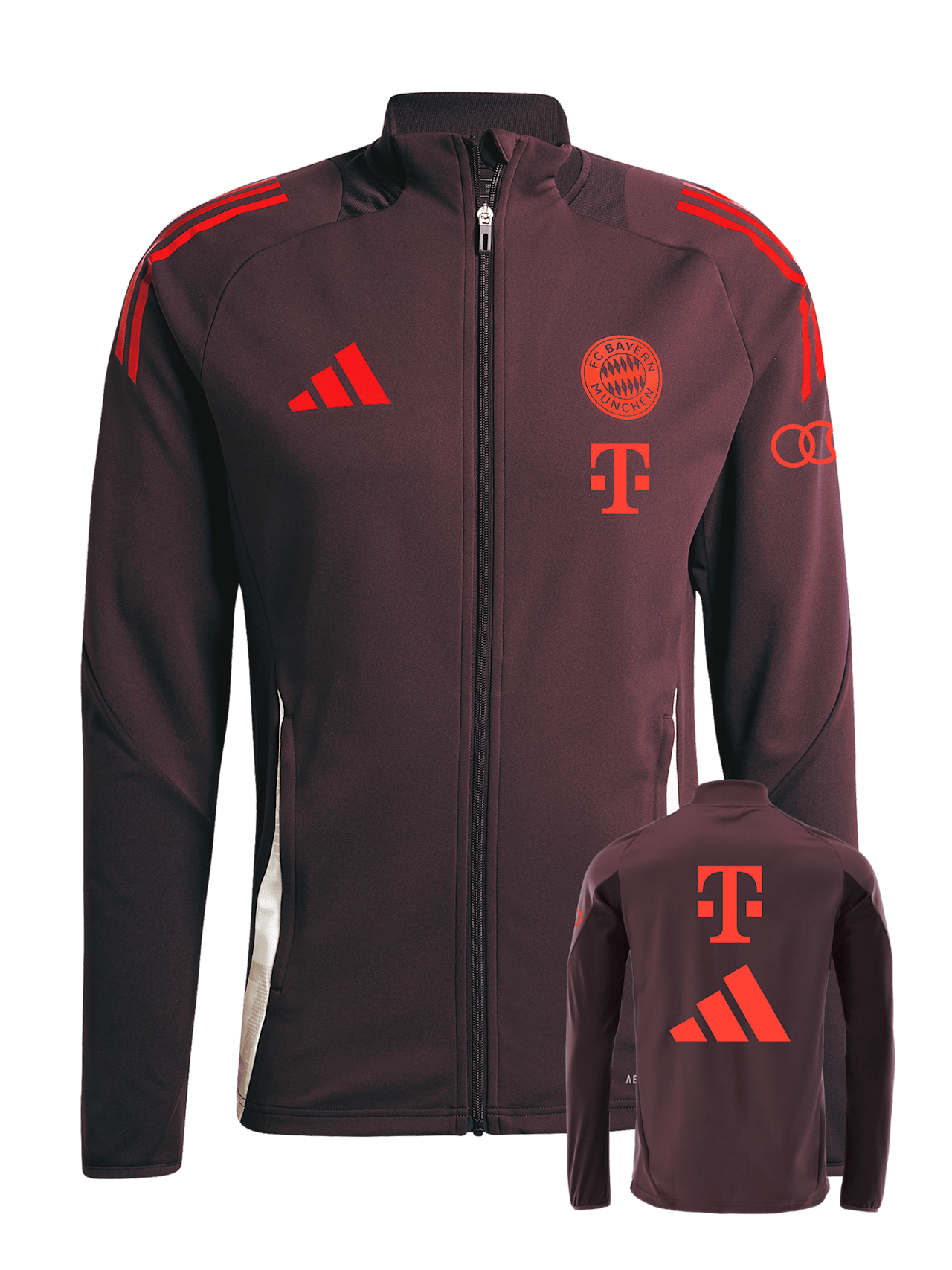 Teamline tracksuit jacket detail 2