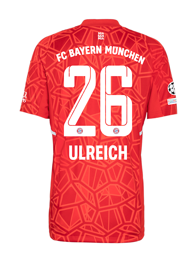 Homme Maillot gardien de but 22 23 rouge Official FC Bayern