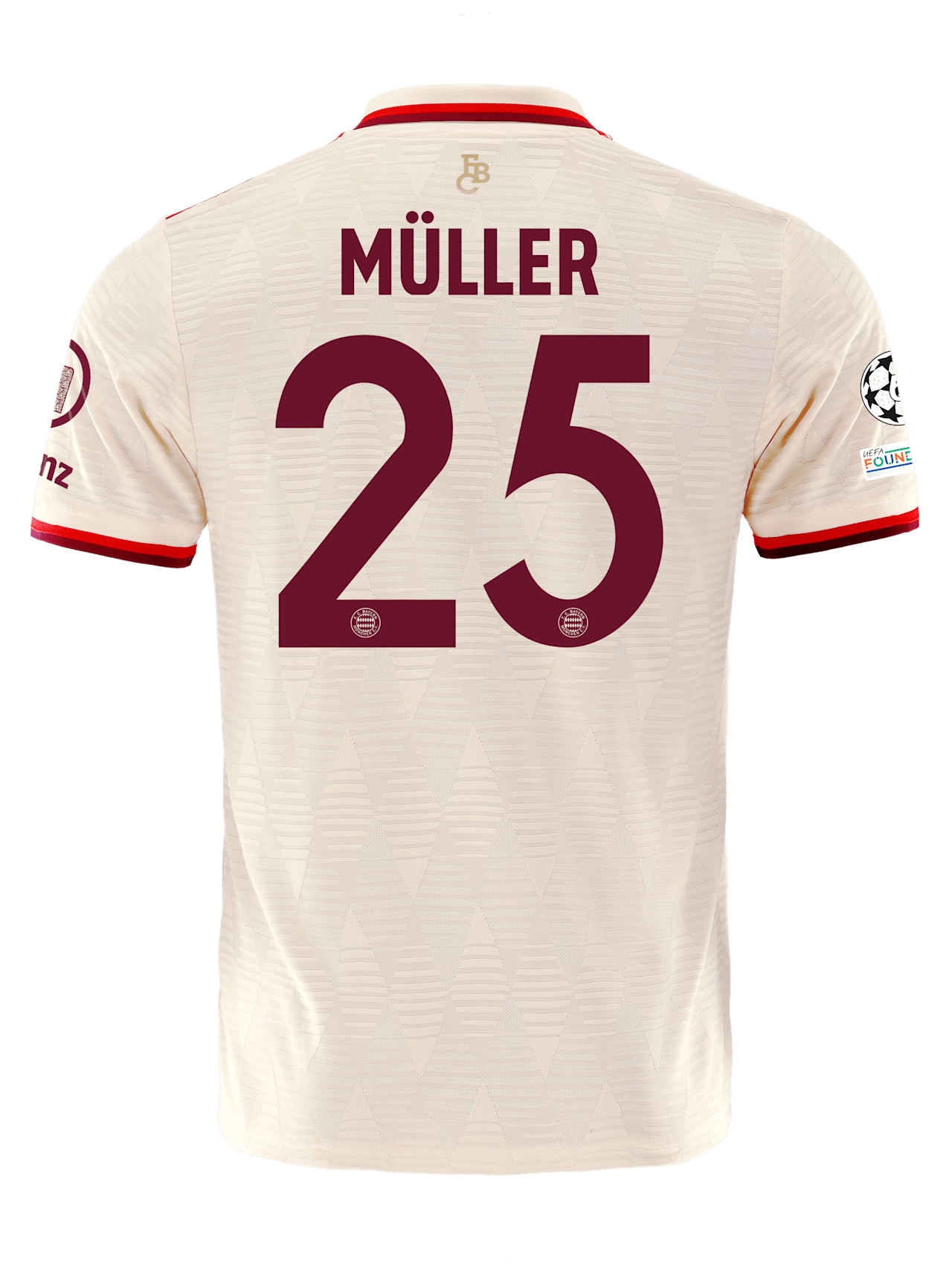Authentic Trikot UCL 24-25 detail 2