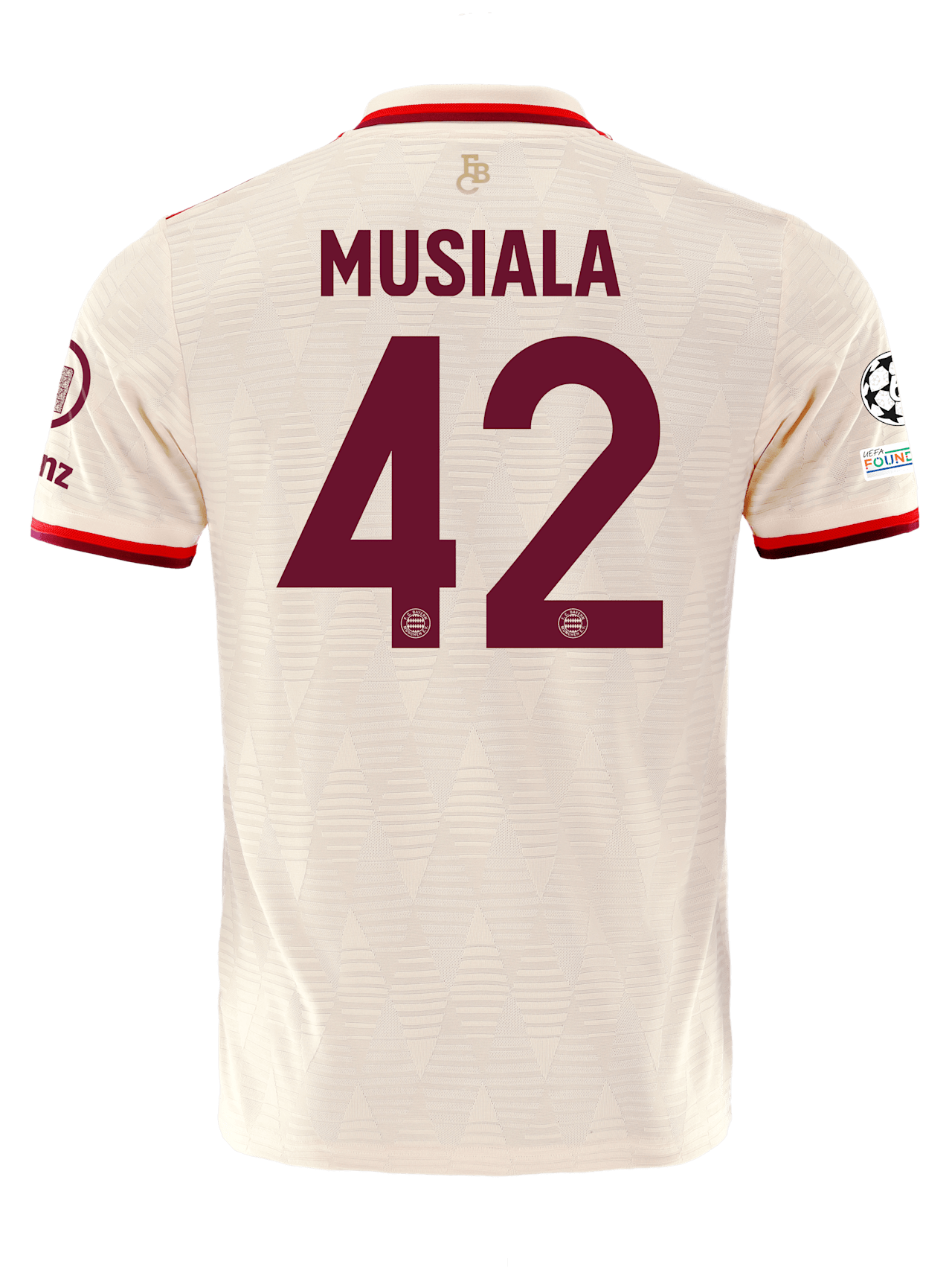 Authentic Trikot UCL 24-25 detail 2