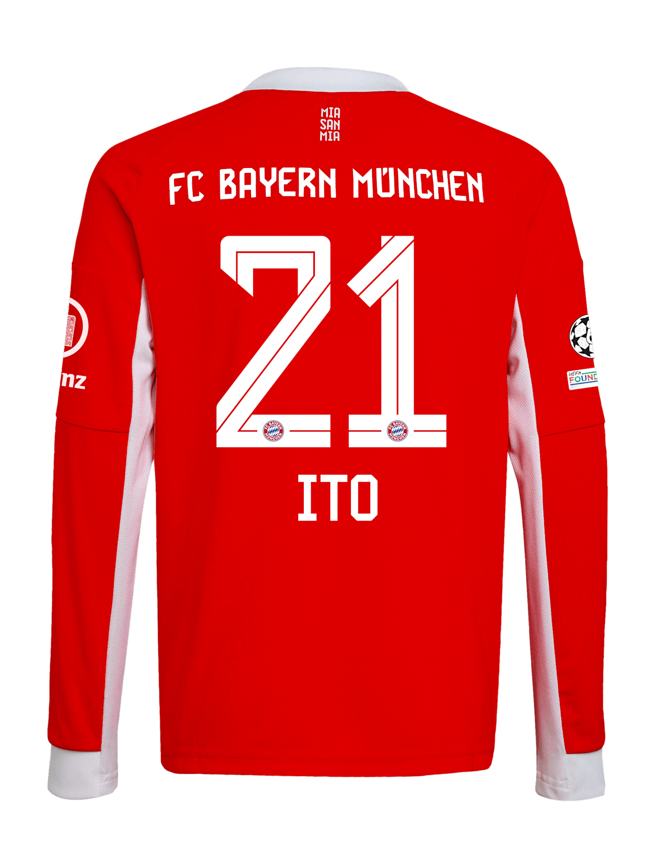 Long Sleeve Home Jersey 25-26 detail 2