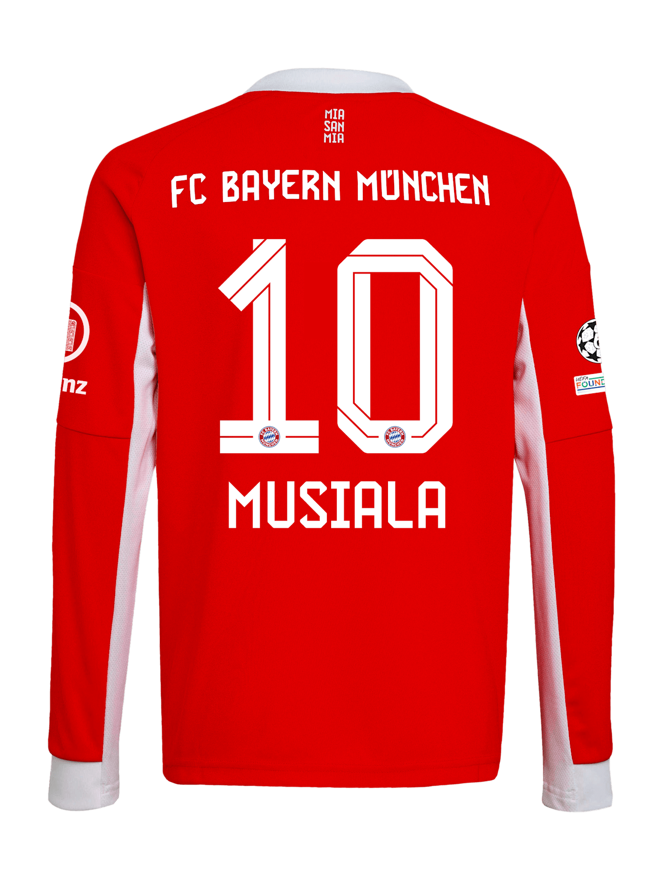 Langarm Trikot Home 25-26 detail 2