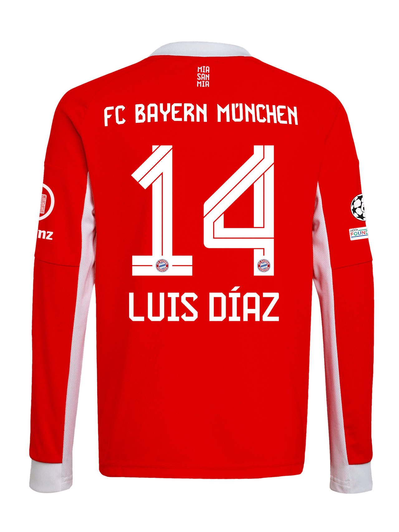 Long Sleeve Home Jersey 25-26 detail 2