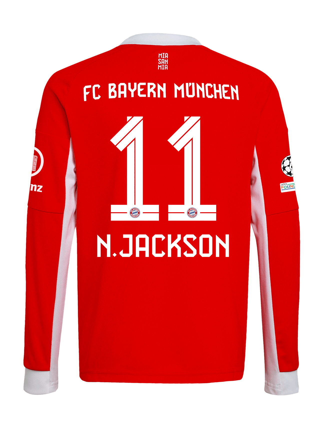 Long Sleeve Home Jersey 25-26 detail 2