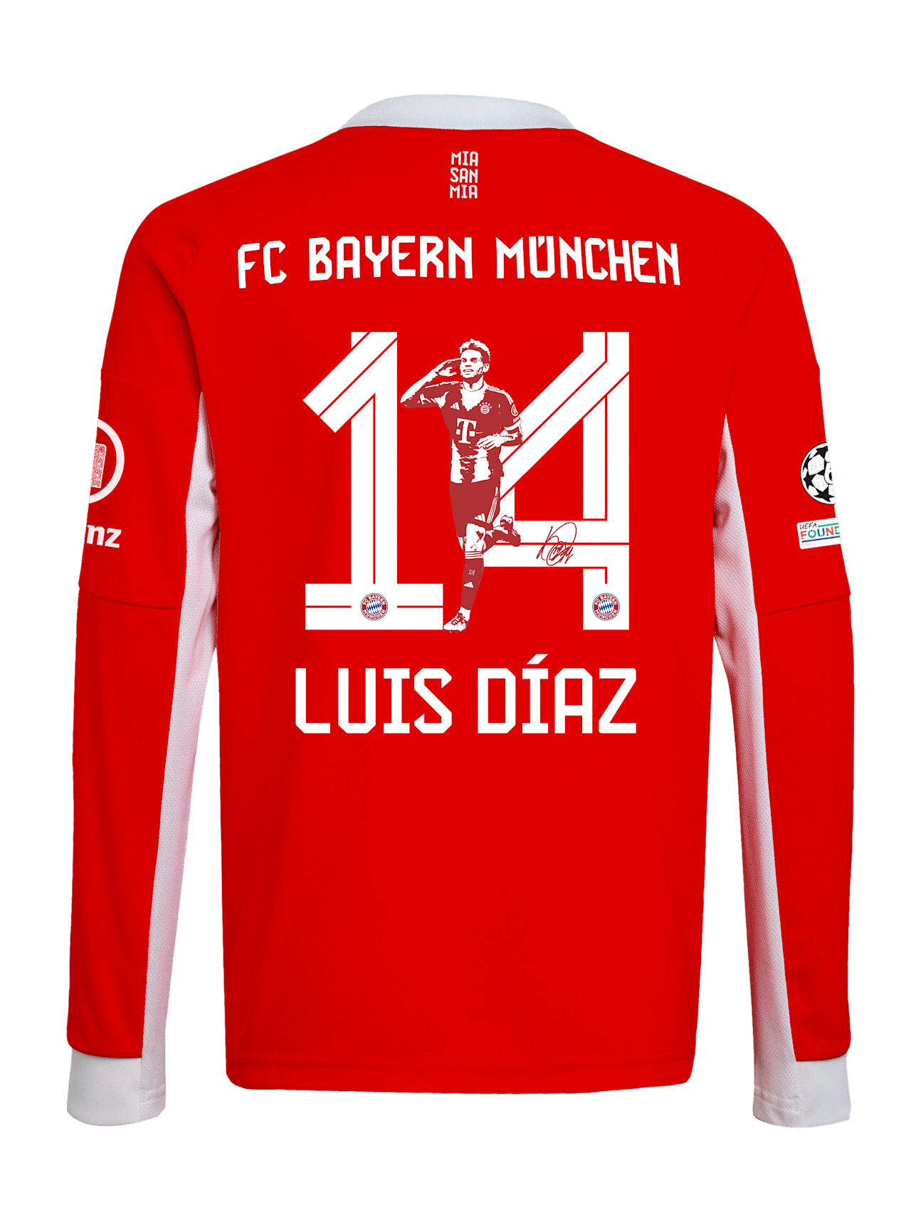 Maglia a Maniche Lunghe Casa 25-26 detail 2