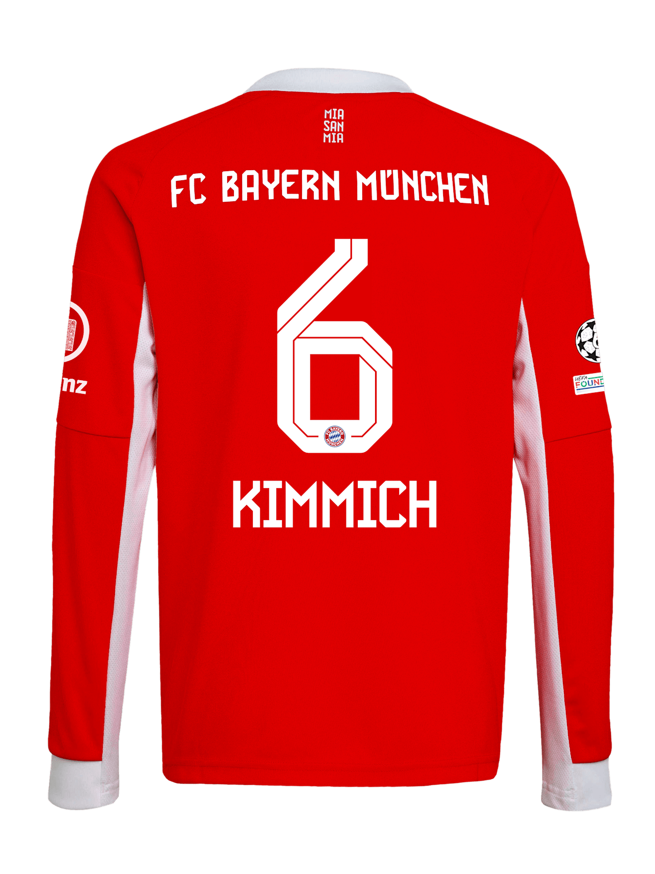 Langarm Trikot Home 25-26 detail 2