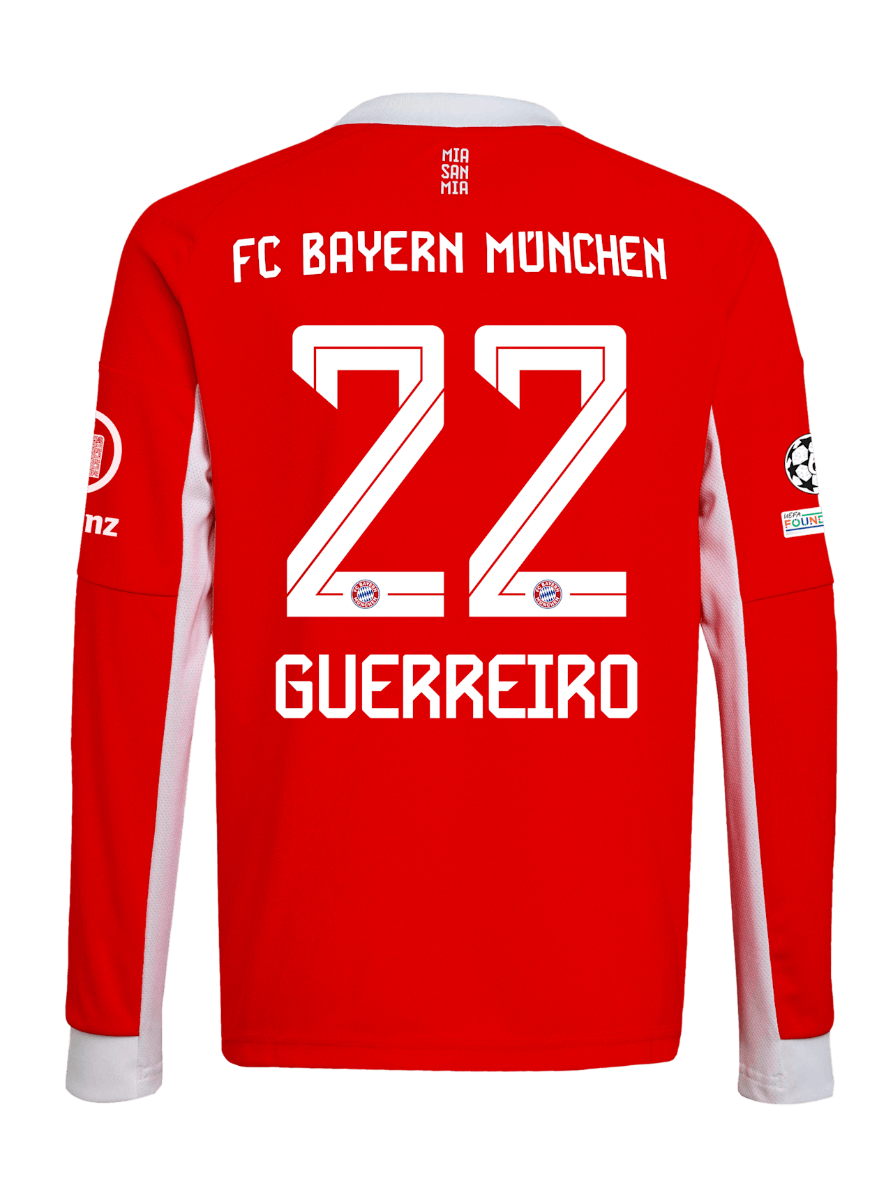 Langarm Trikot Home 25-26 detail 2