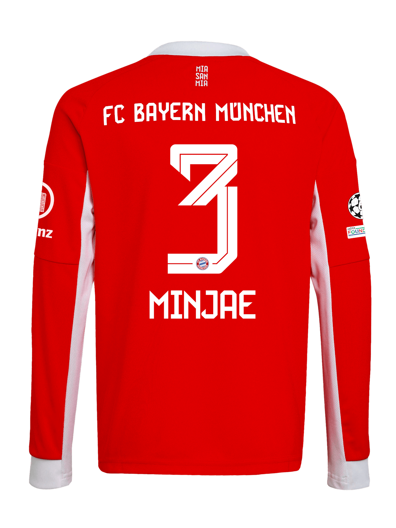 Langarm Trikot Home 25-26 detail 2