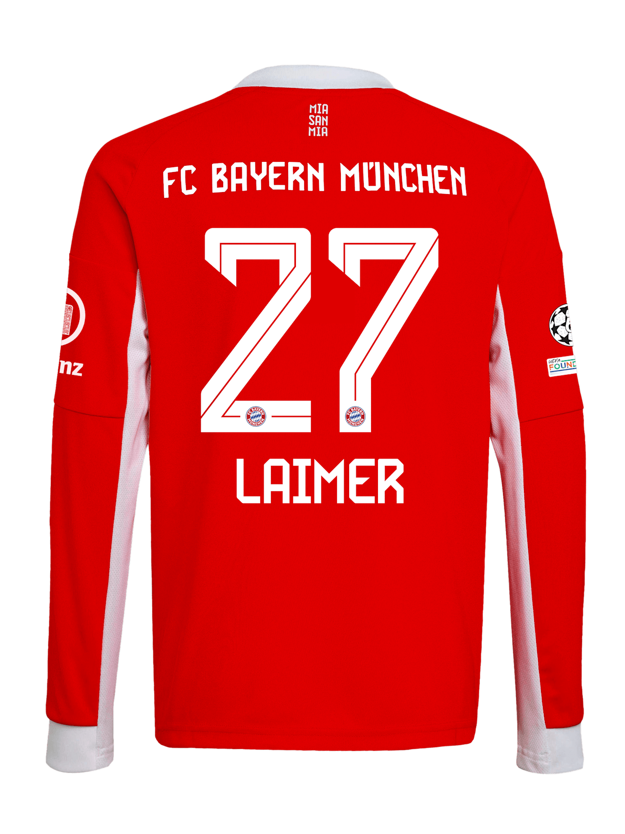 Langarm Trikot Home 25-26 detail 2