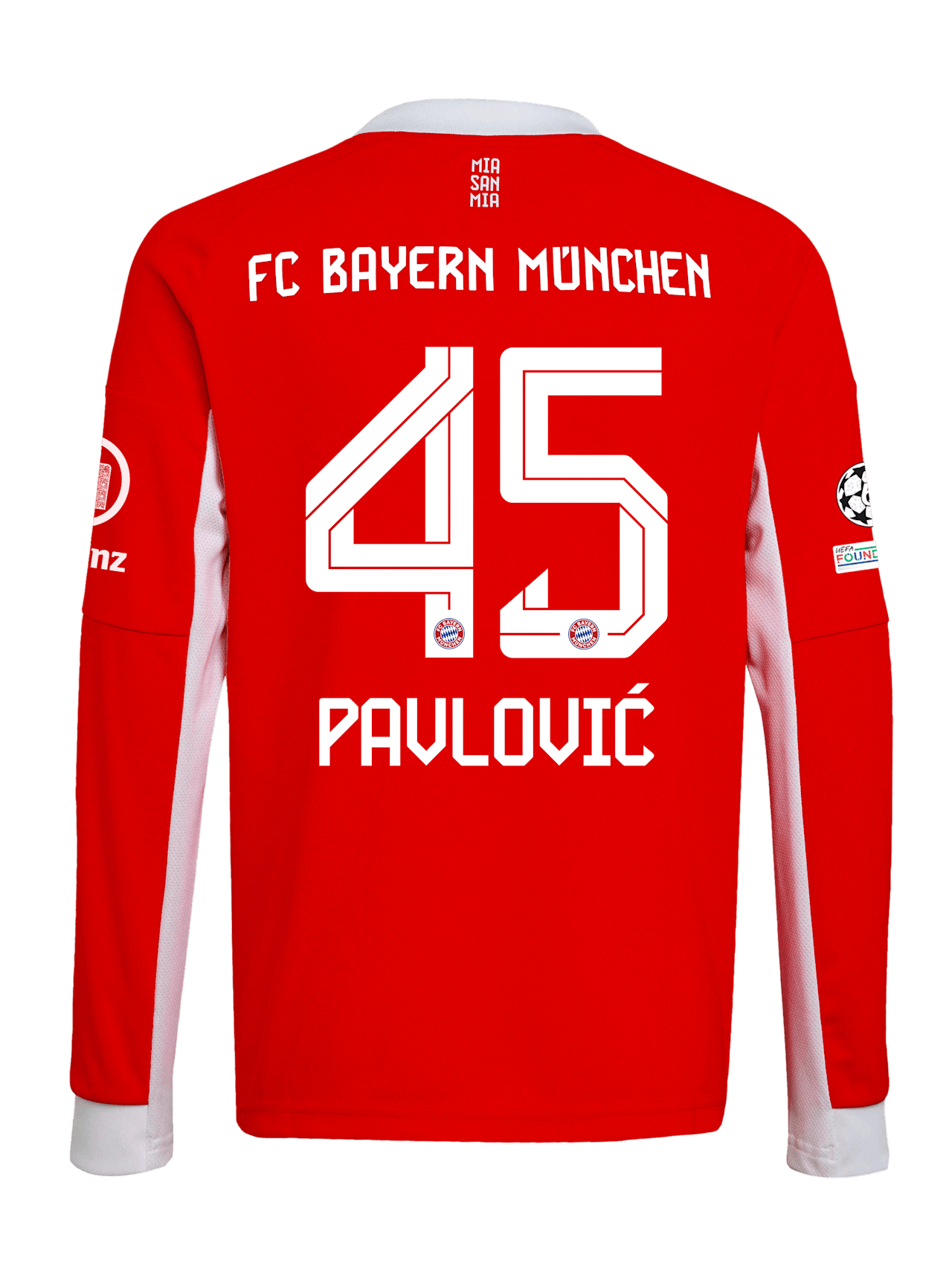 Langarm Trikot Home 25-26 detail 2