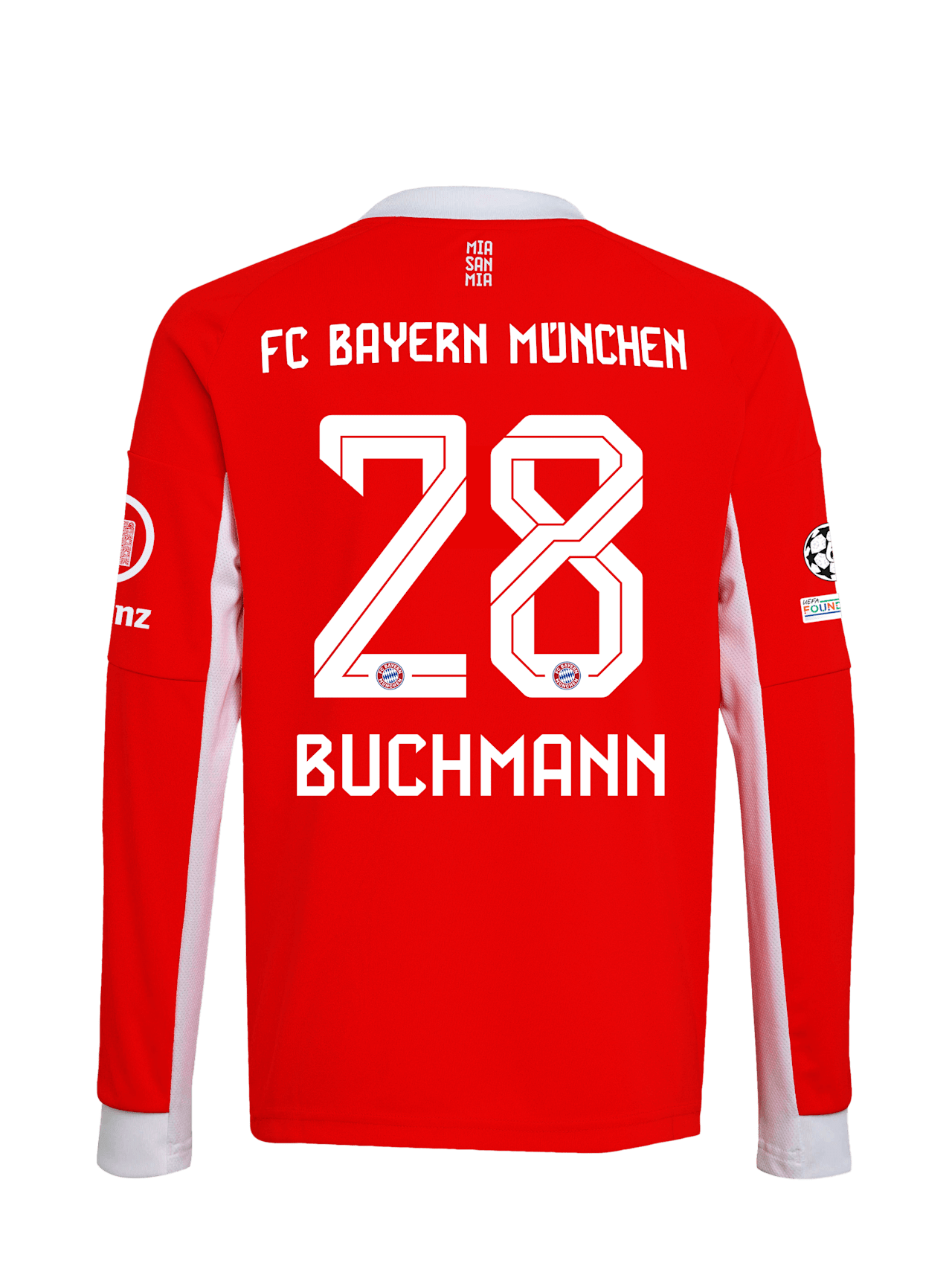 Langarm Trikot Home 25-26 detail 2