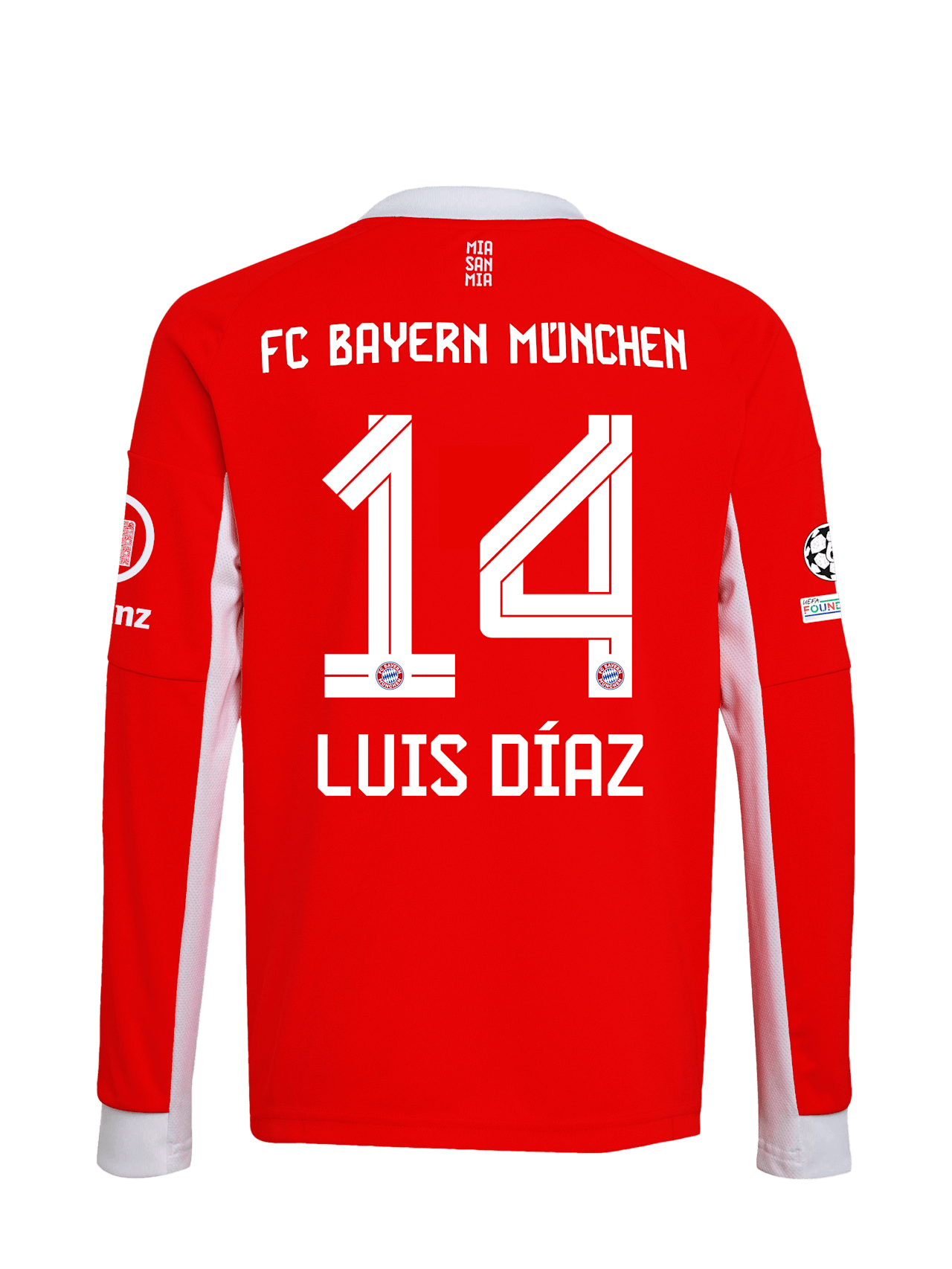 Long Sleeve Home Jersey 25-26 detail 2