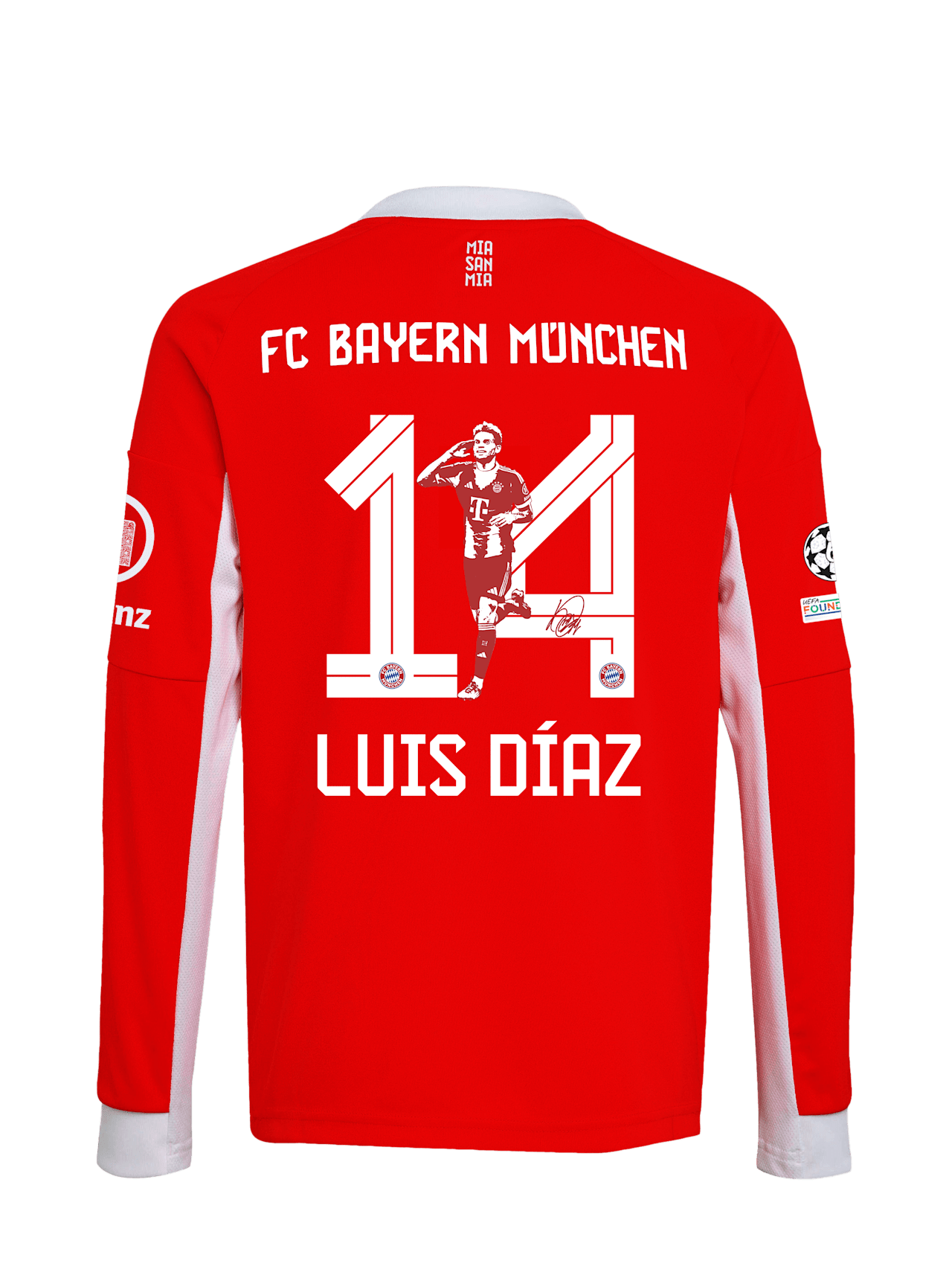 Maglia a Maniche Lunghe Casa 25-26 detail 2