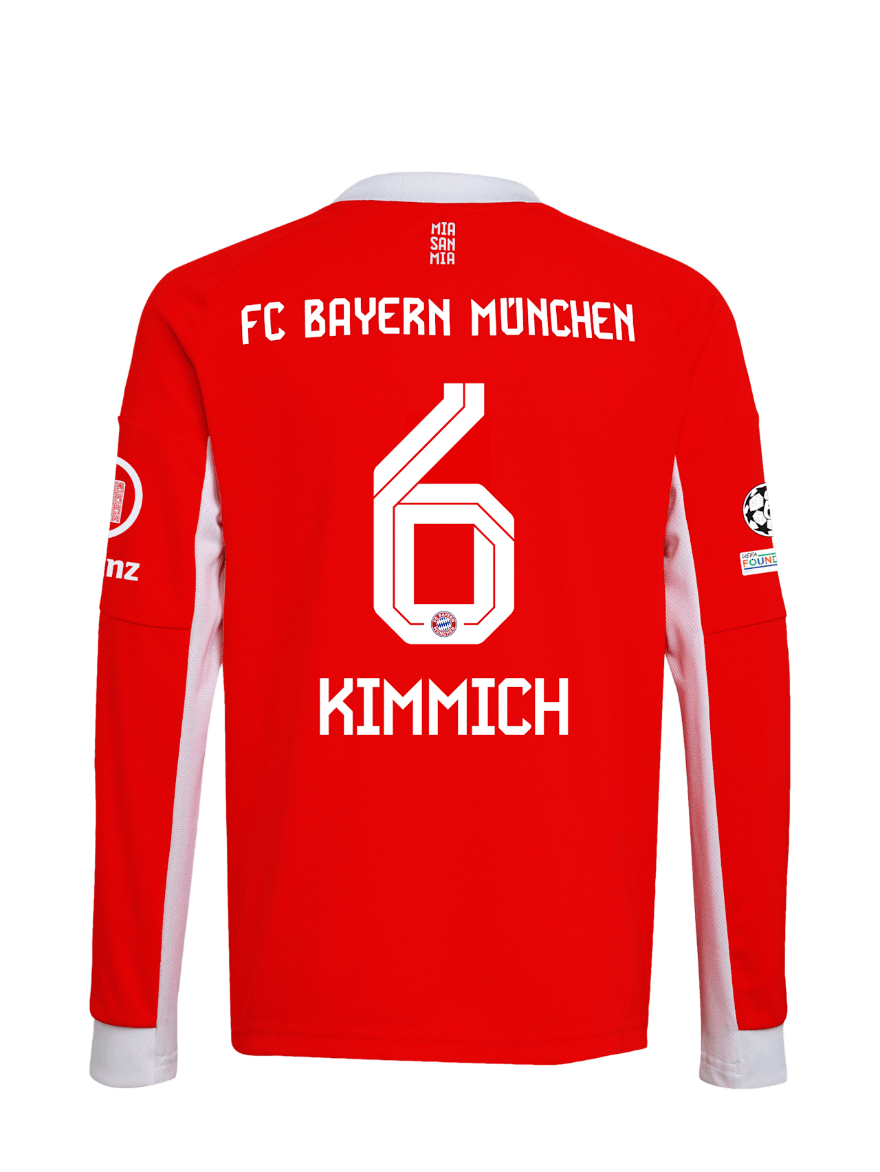 Langarm Trikot Home 25-26 detail 2