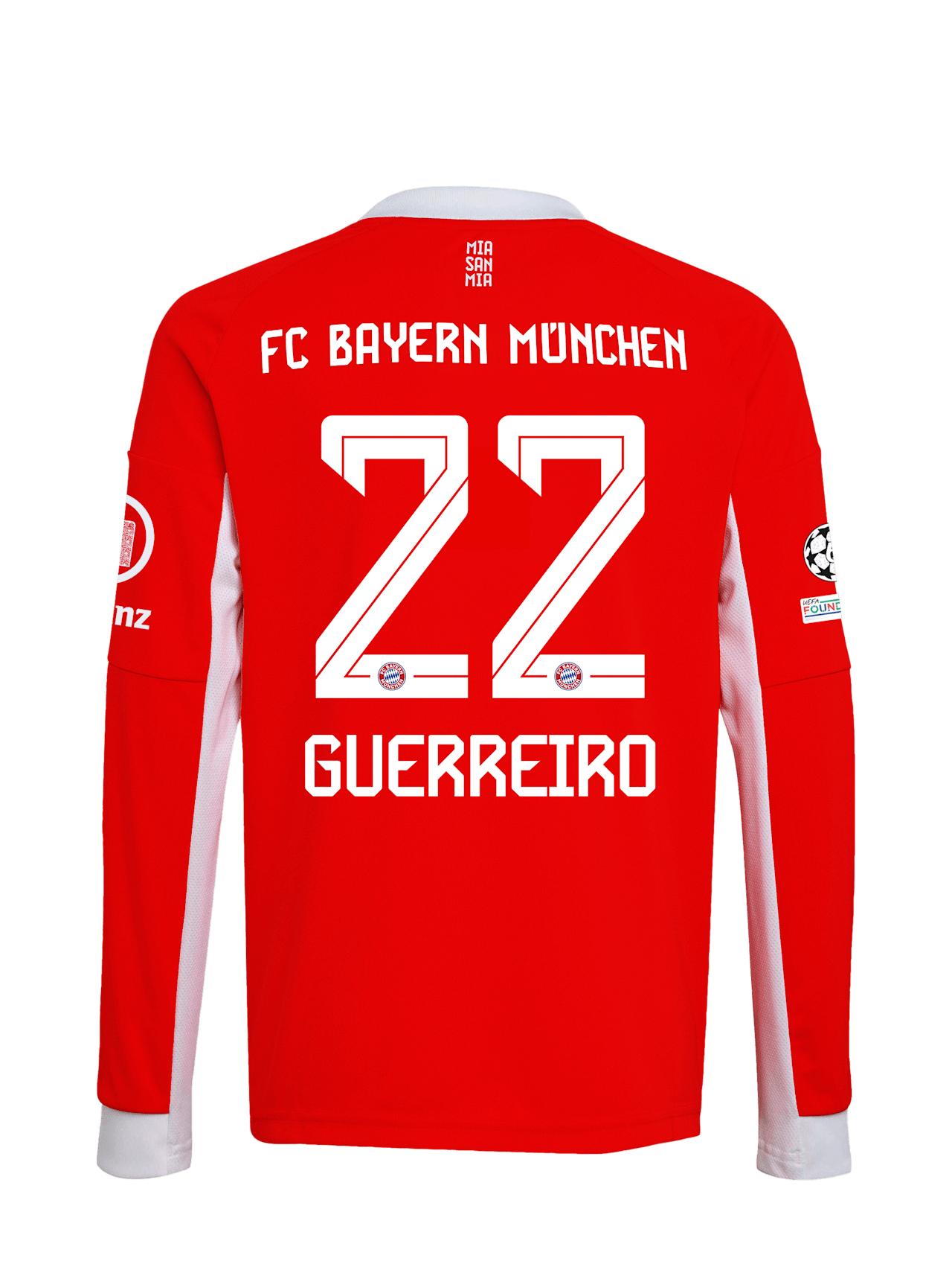 Langarm Trikot Home 25-26 detail 2