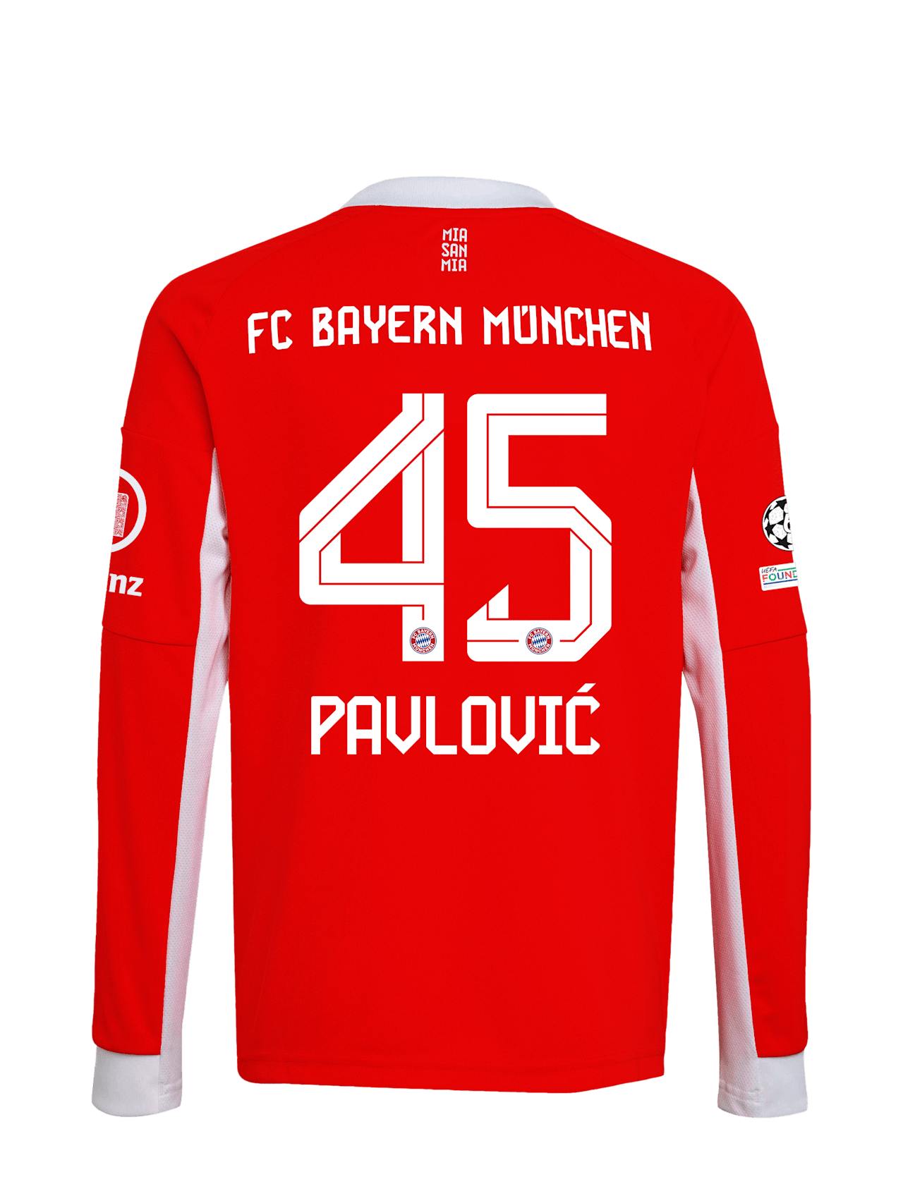 Langarm Trikot Home 25-26 detail 2
