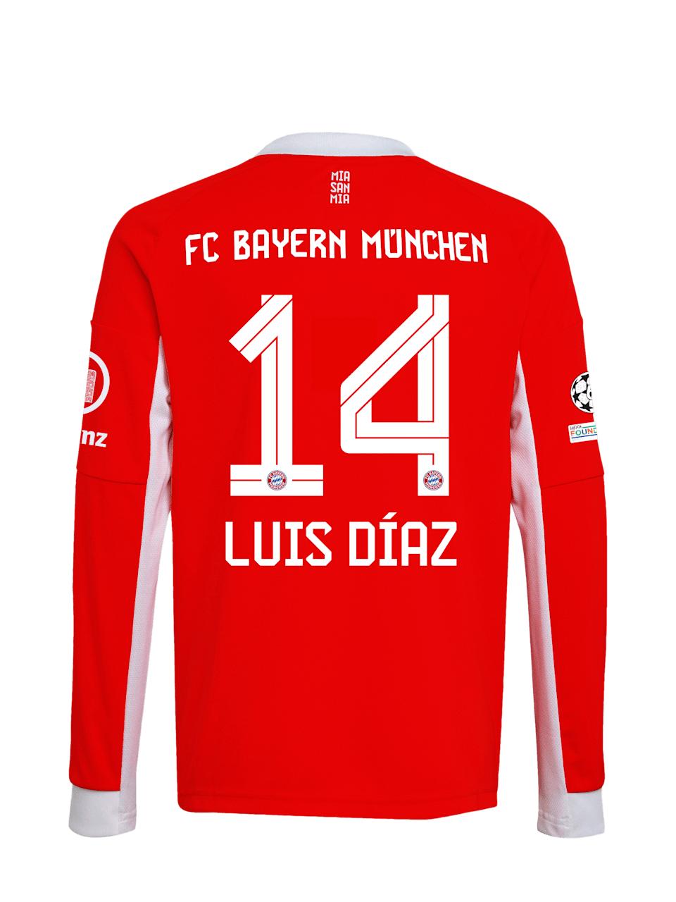 Kids Long Sleeve Home Jersey 25-26 1