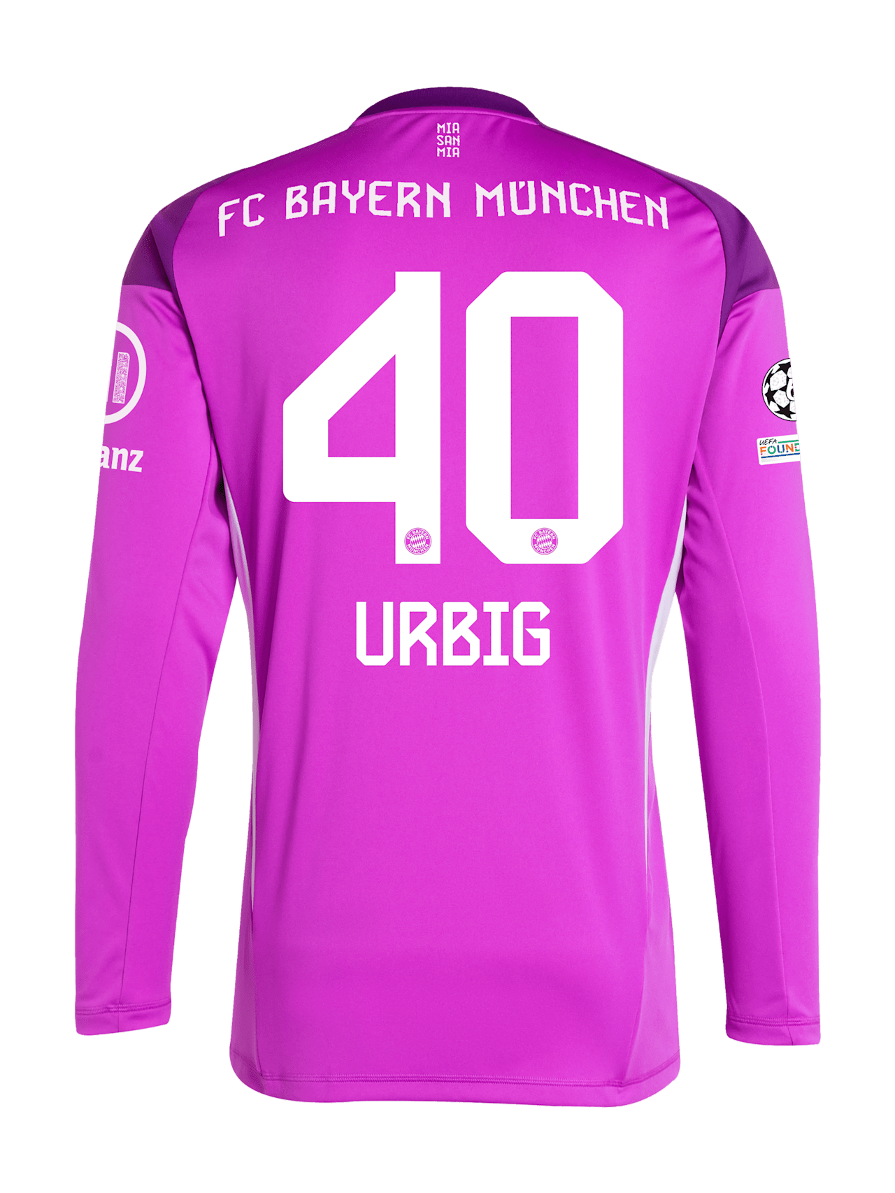 Langarm Trikot Torwart 25-26 detail 2