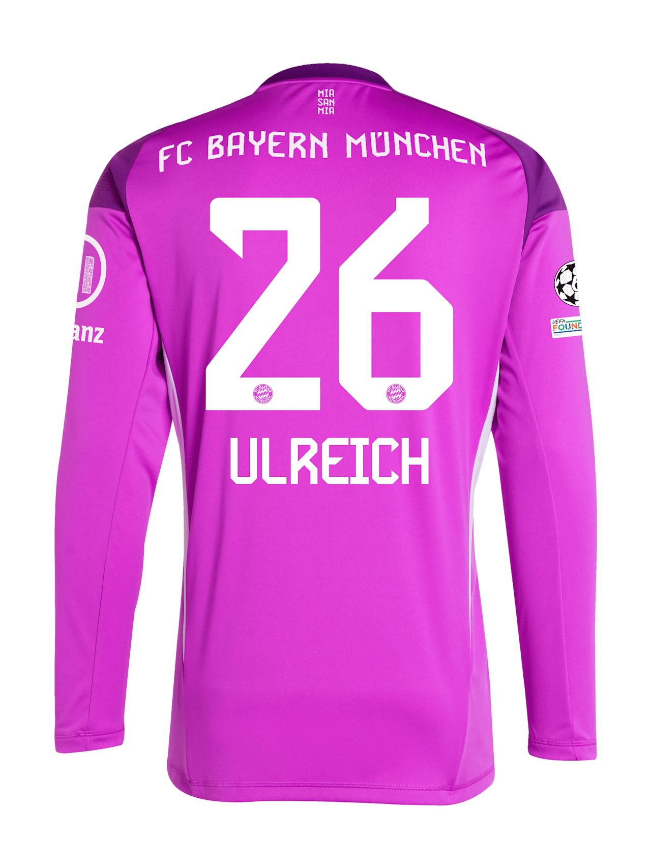 Langarm Trikot Torwart 25-26 detail 2