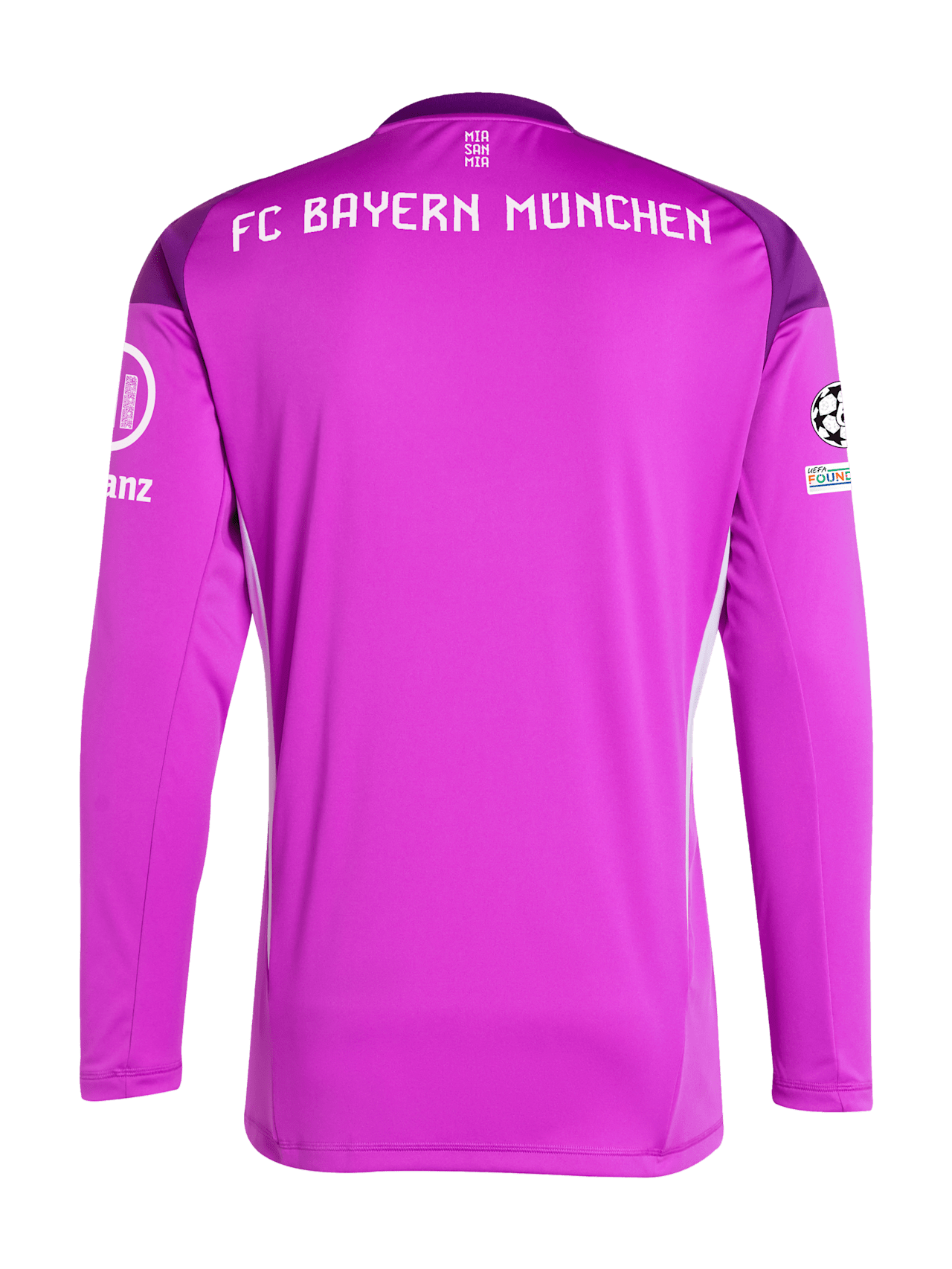 Langarm Trikot Torwart 25-26 detail 2