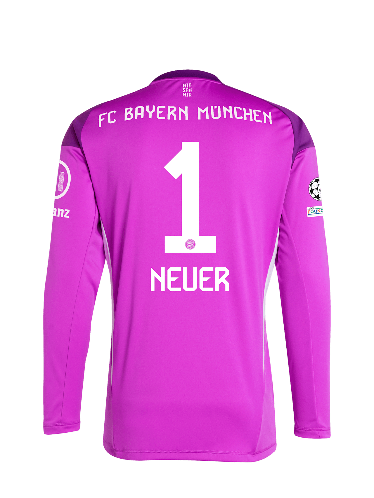 Langarm Trikot Torwart 25-26 detail 2