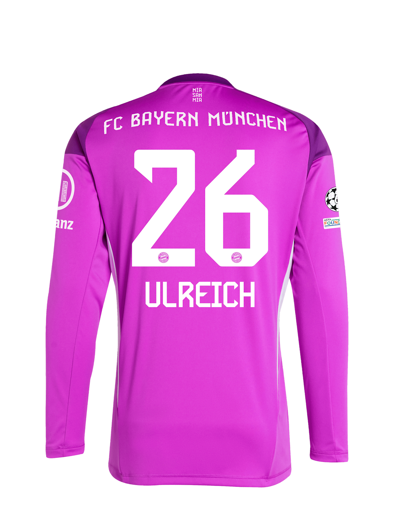 Langarm Trikot Torwart 25-26 detail 2