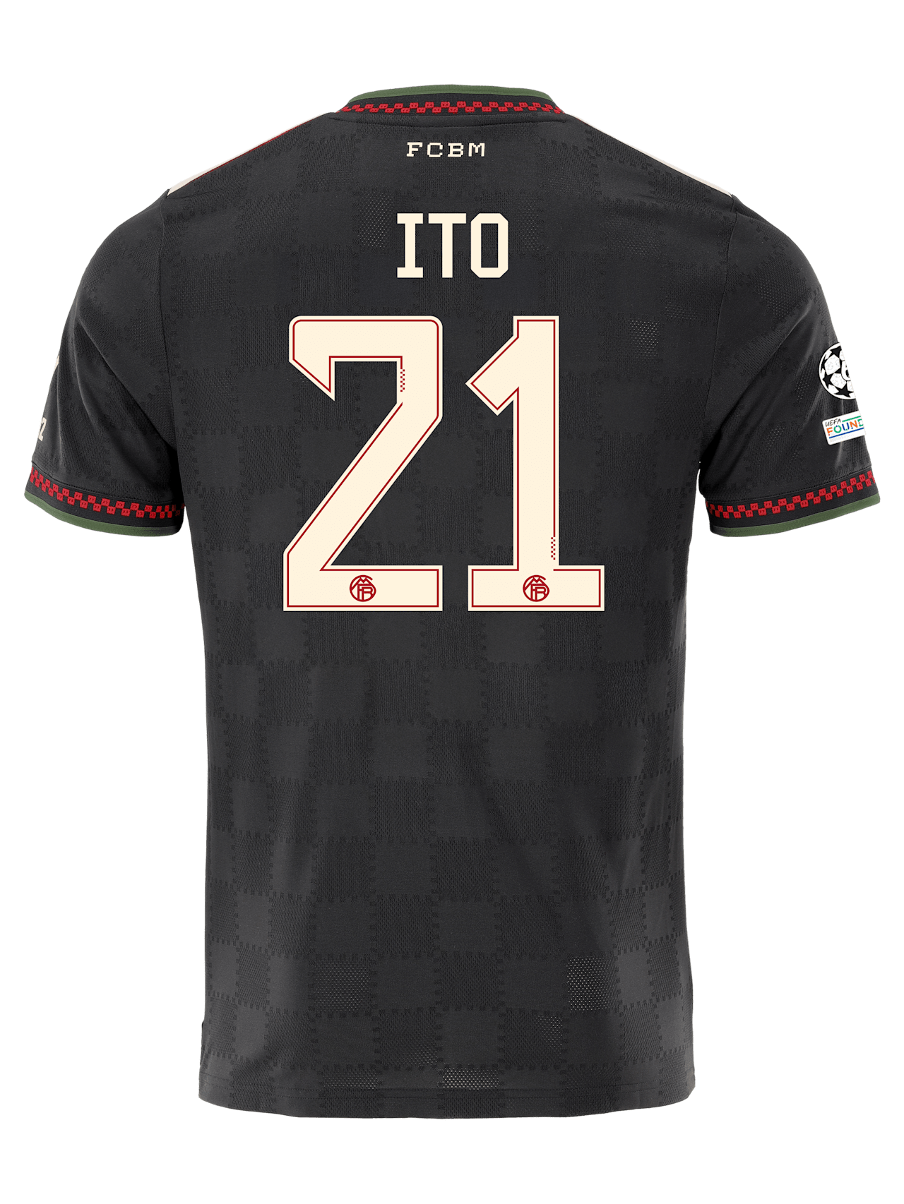 Authentic UCL Jersey 25-26 detail 2