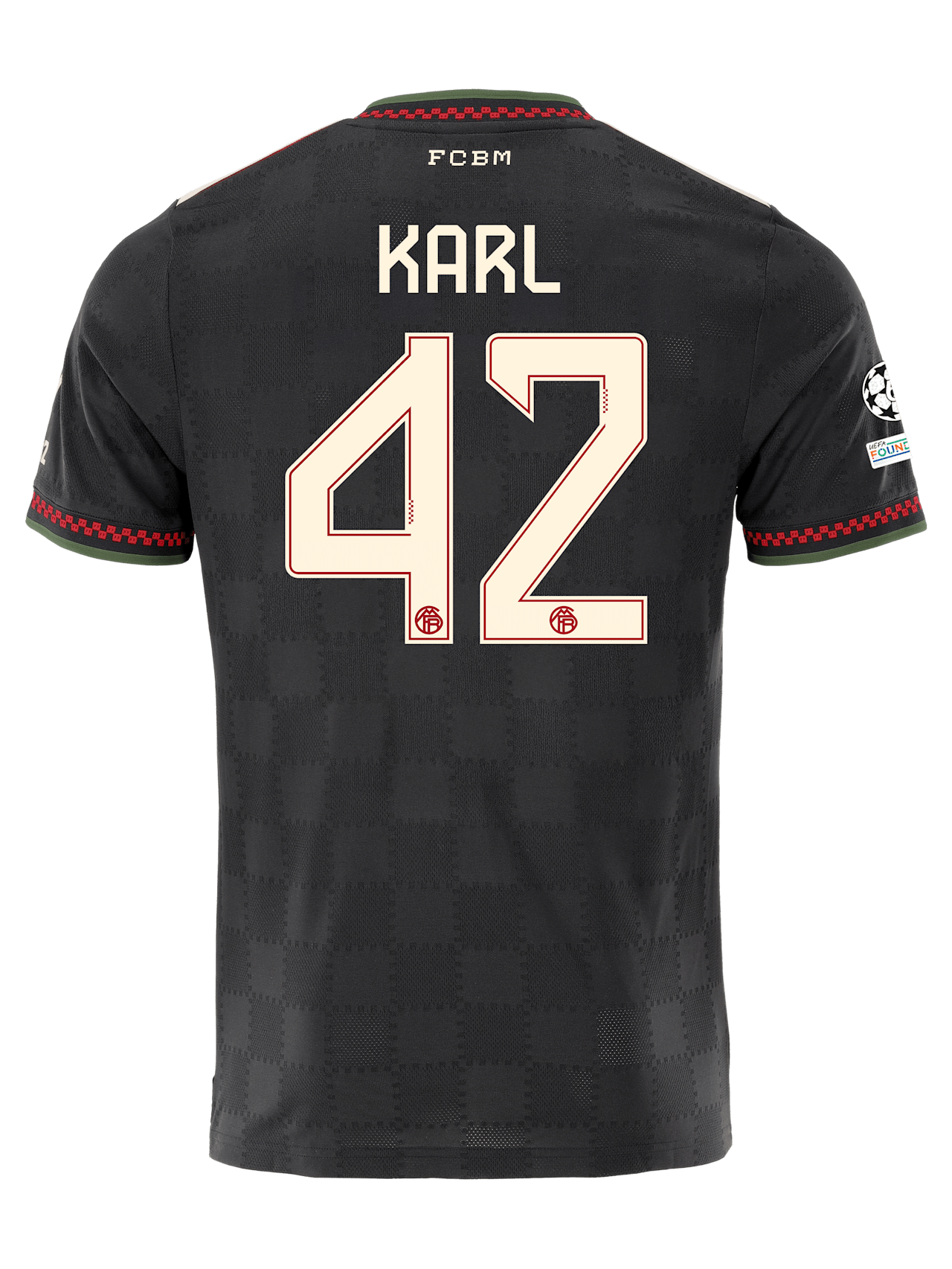 Authentic UCL Jersey 25-26 detail 2