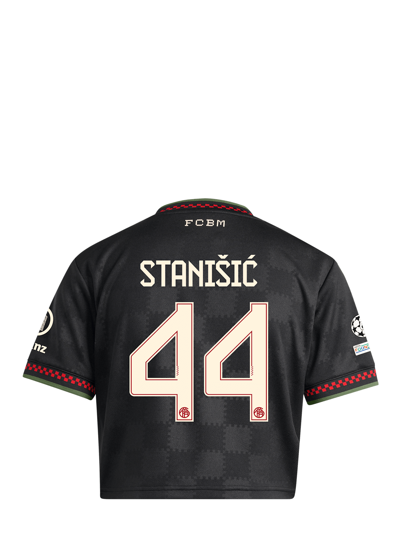 Cropped Champions League Jersey 25-26 detail 2