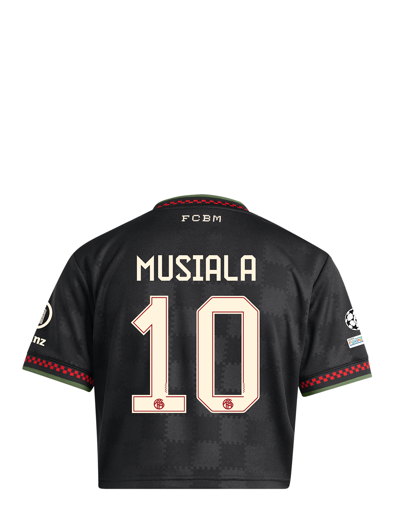 Cropped Champions League Jersey 25-26 detail 2