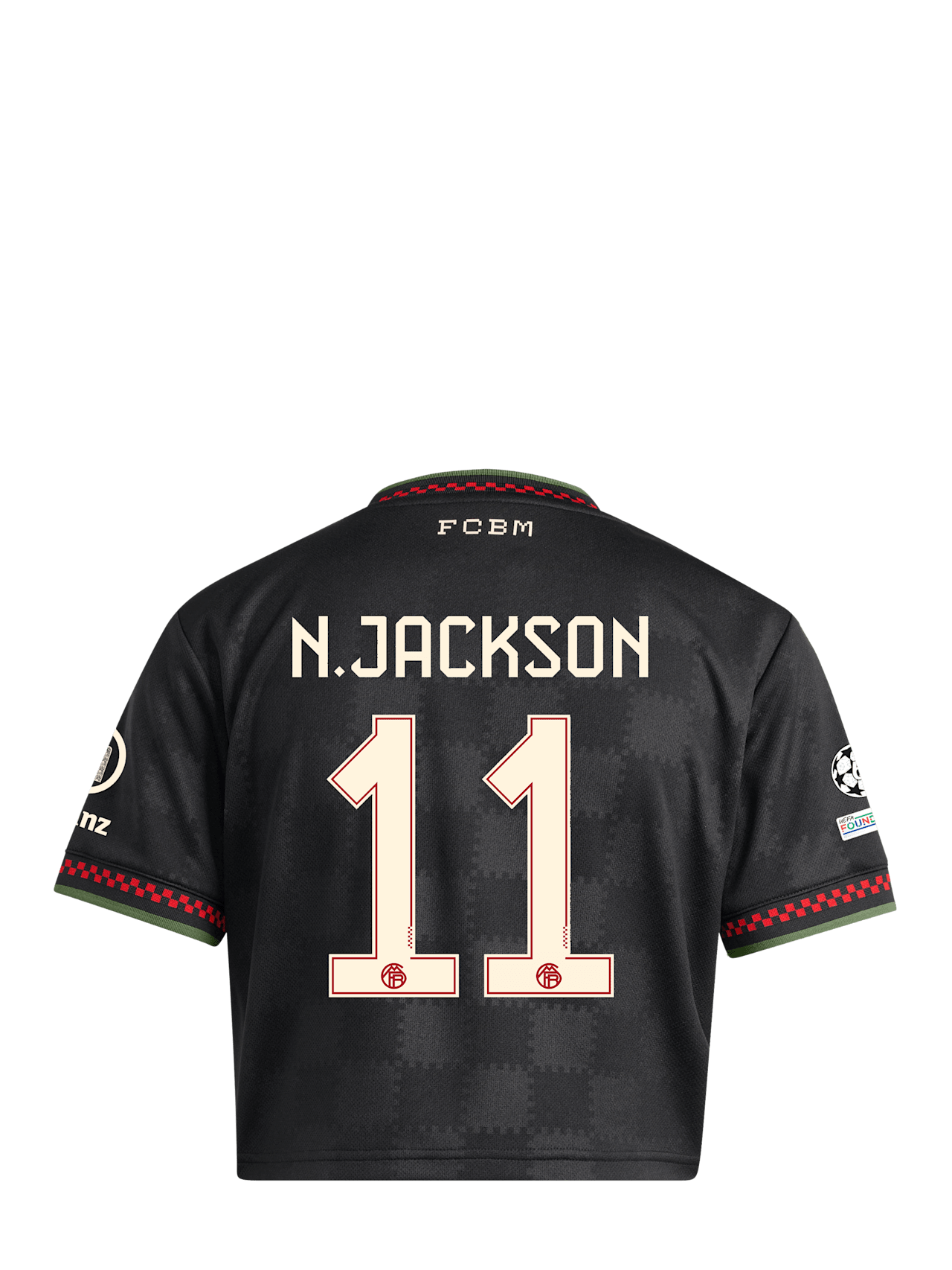 Cropped Champions League Jersey 25-26 detail 2