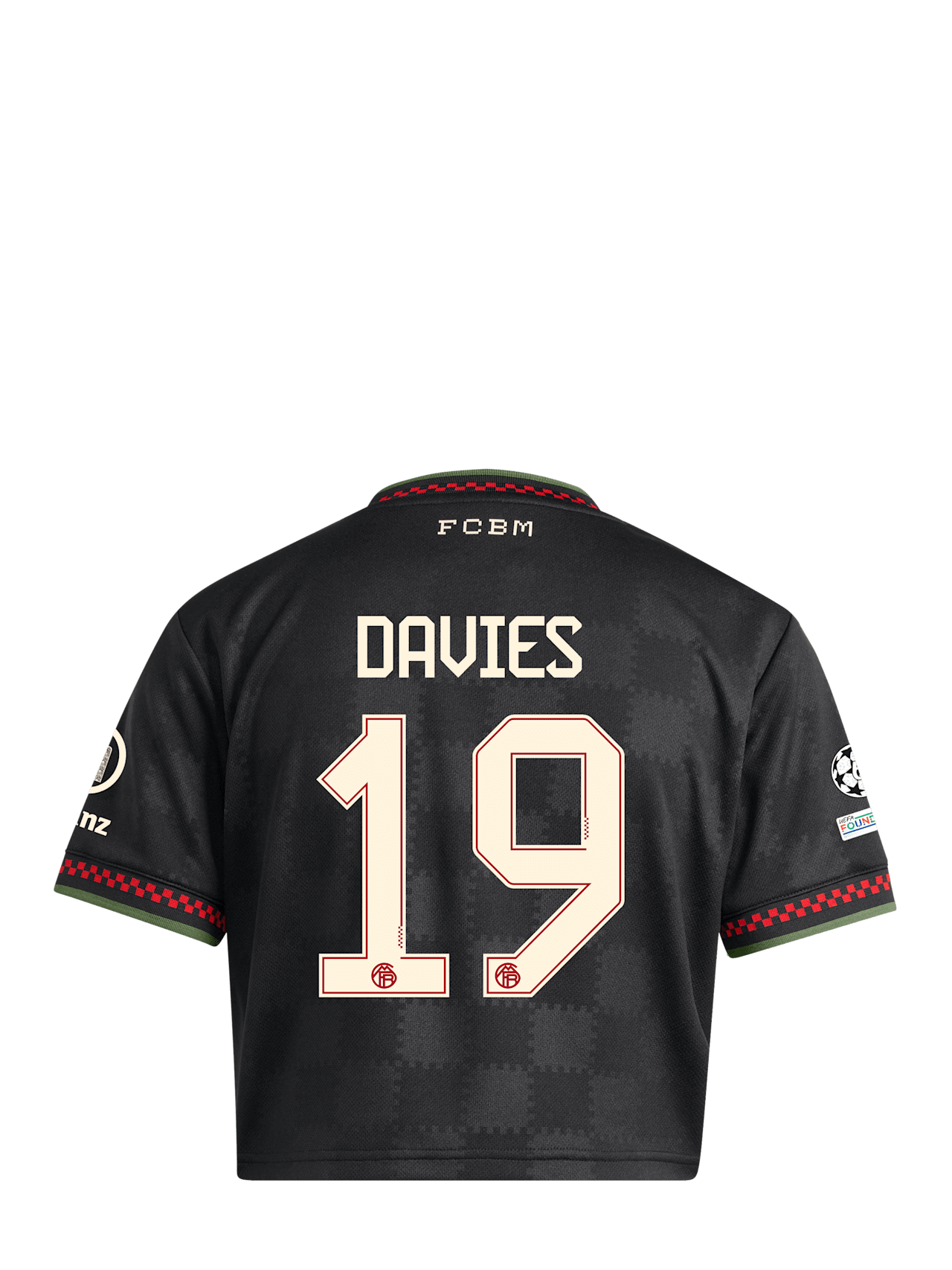 Cropped Champions League Jersey 25-26 detail 2