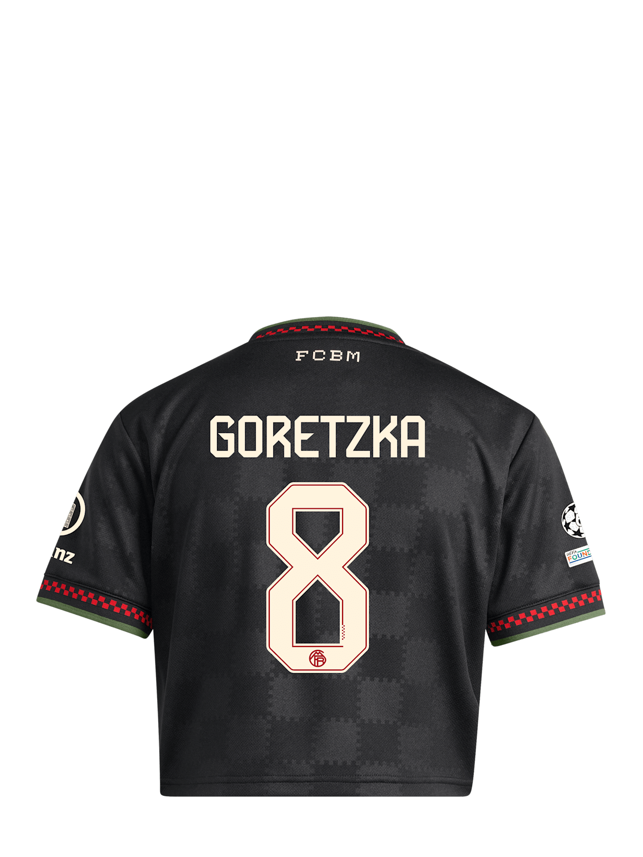 Cropped Champions League Jersey 25-26 detail 2