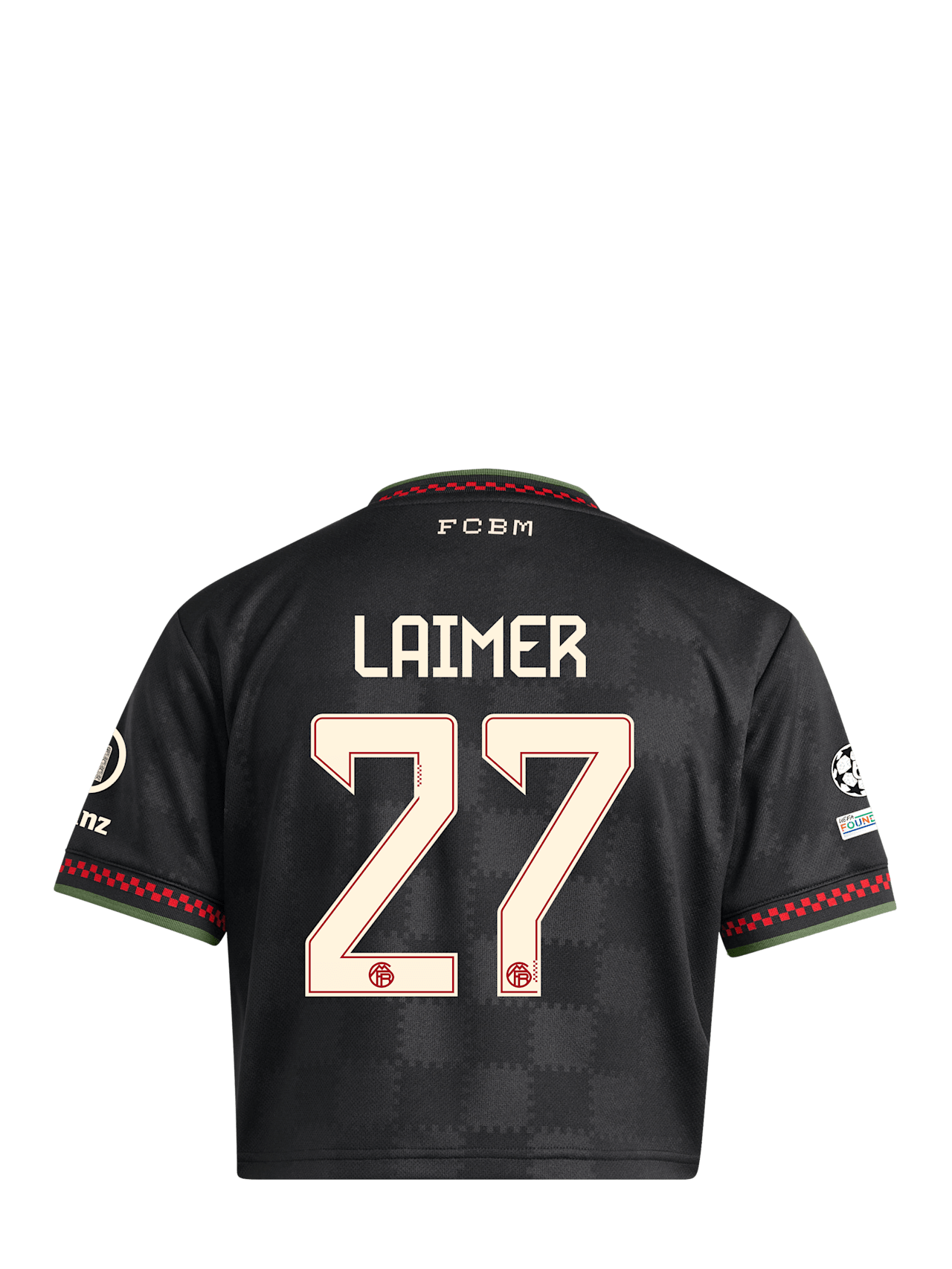Cropped Champions League Jersey 25-26 detail 2