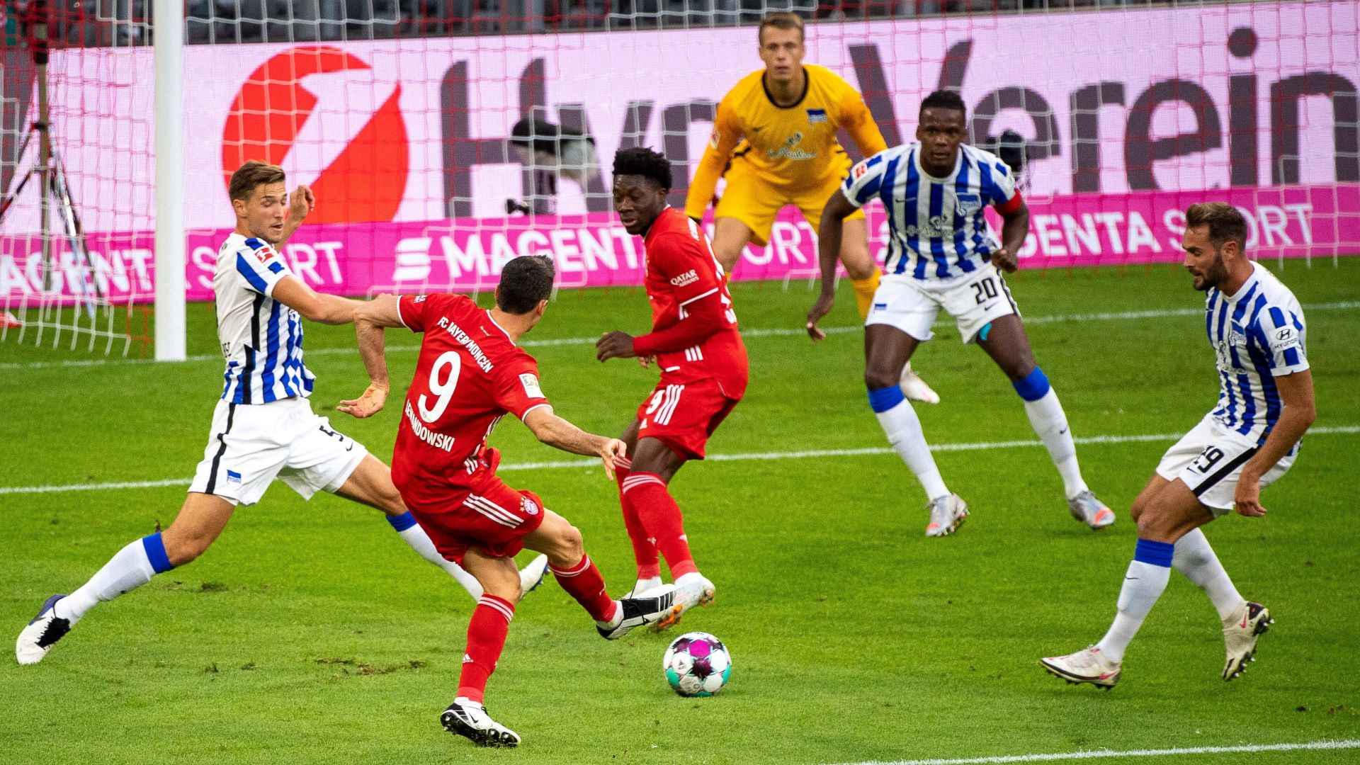 Bayern vs. Hertha: Match highlights