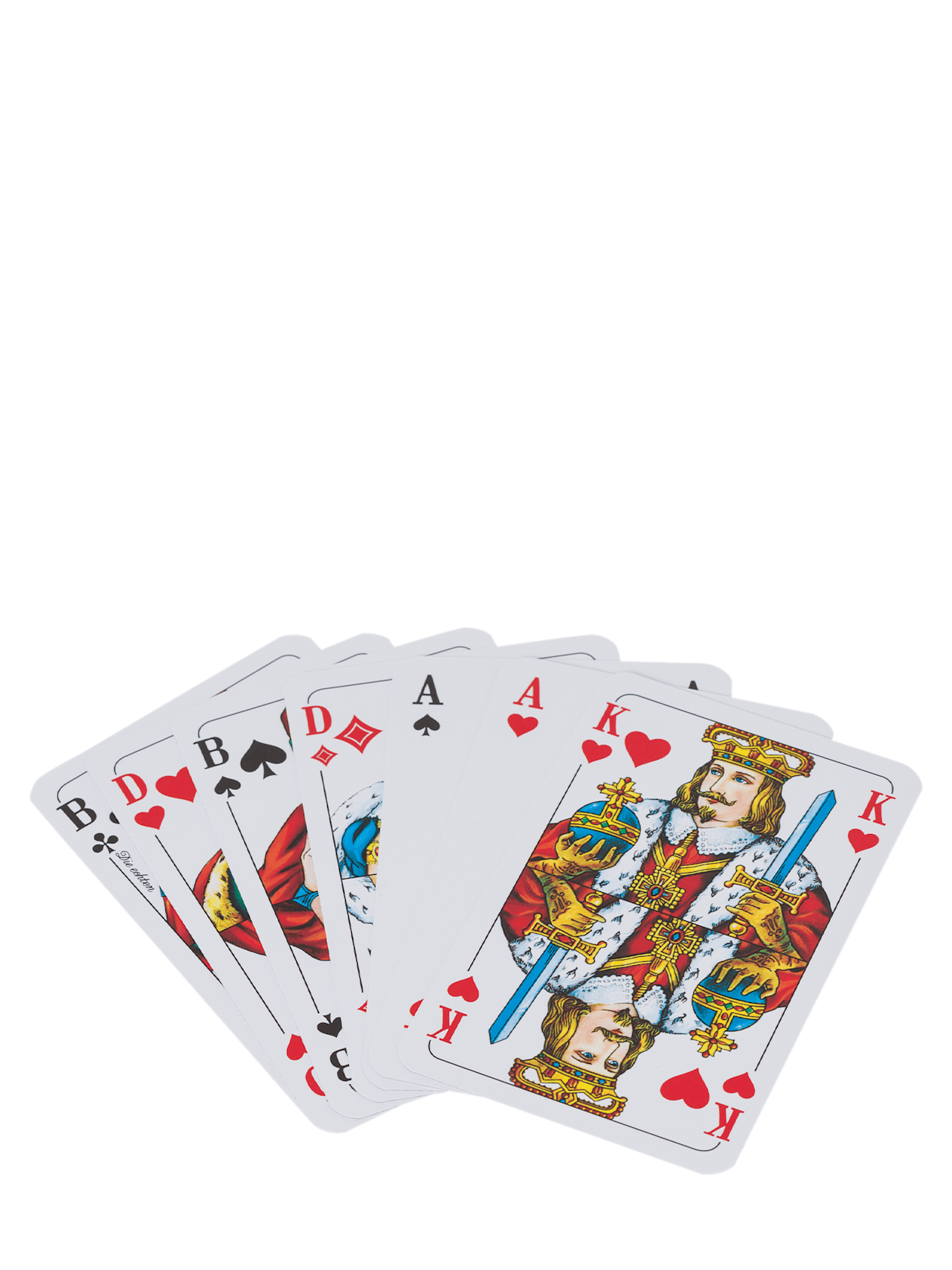 Skat playing cards detail 3