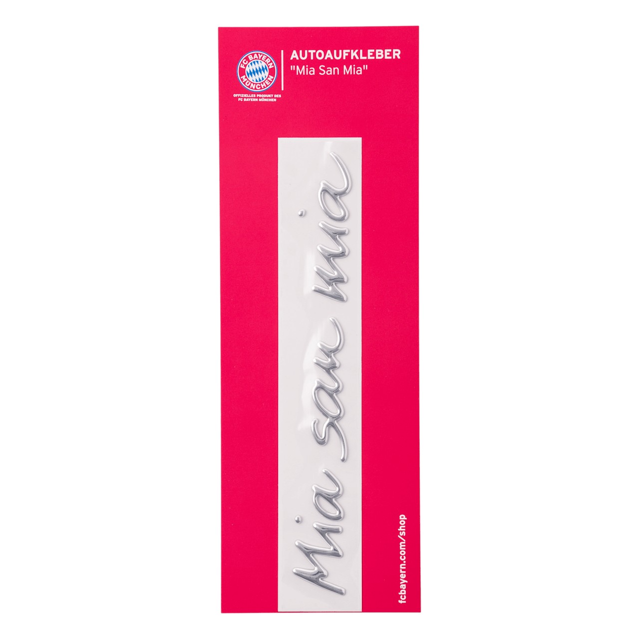 Autoaufkleber Chromflex mia san mia detail 5