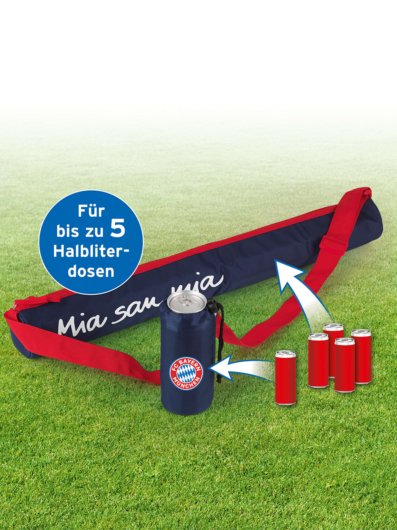 Dosen Kühltasche Mia san mia detail 6