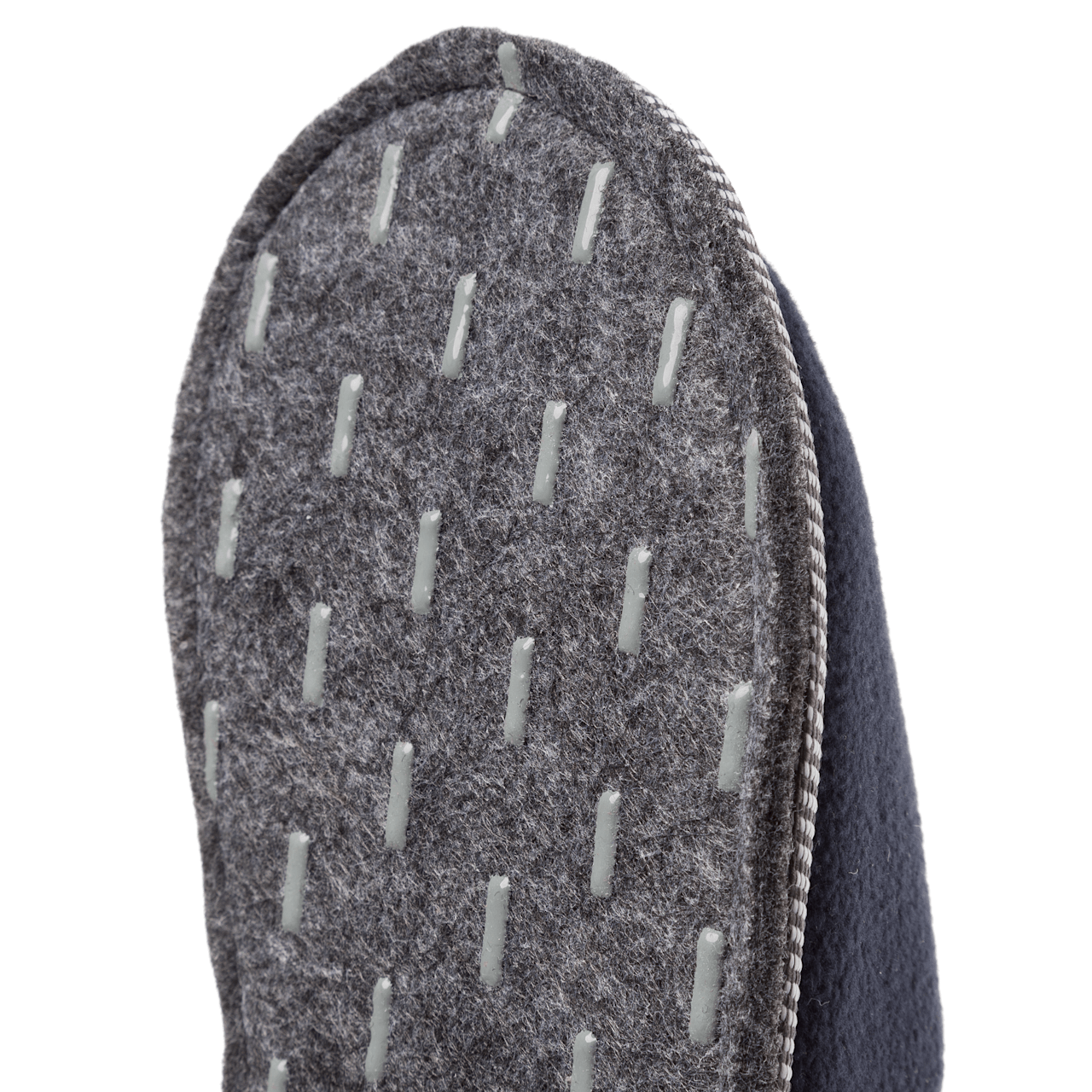 Felt slippers detail 4