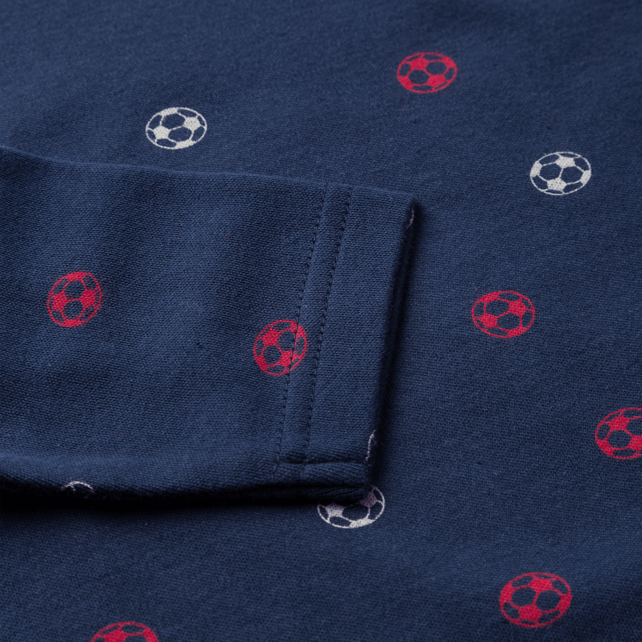 Longsleeve Fußball detail 4
