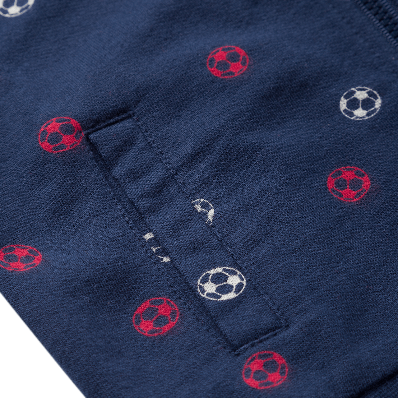 Sweatjacke Fußball detail 5