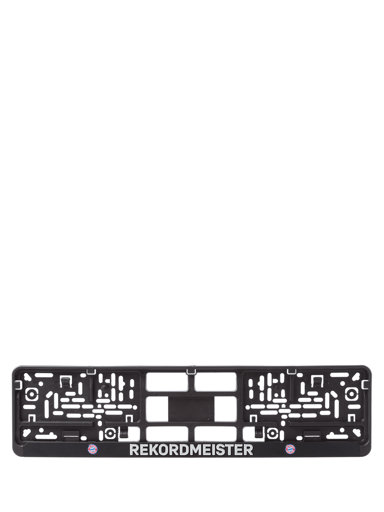 Support plaque d'immatriculation 3D Rekordmeister detail 1