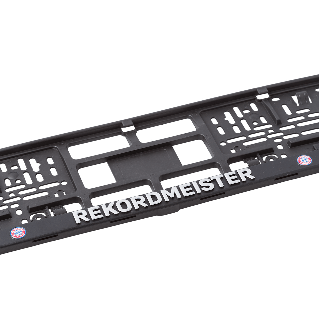 Support plaque d'immatriculation 3D Rekordmeister detail 3