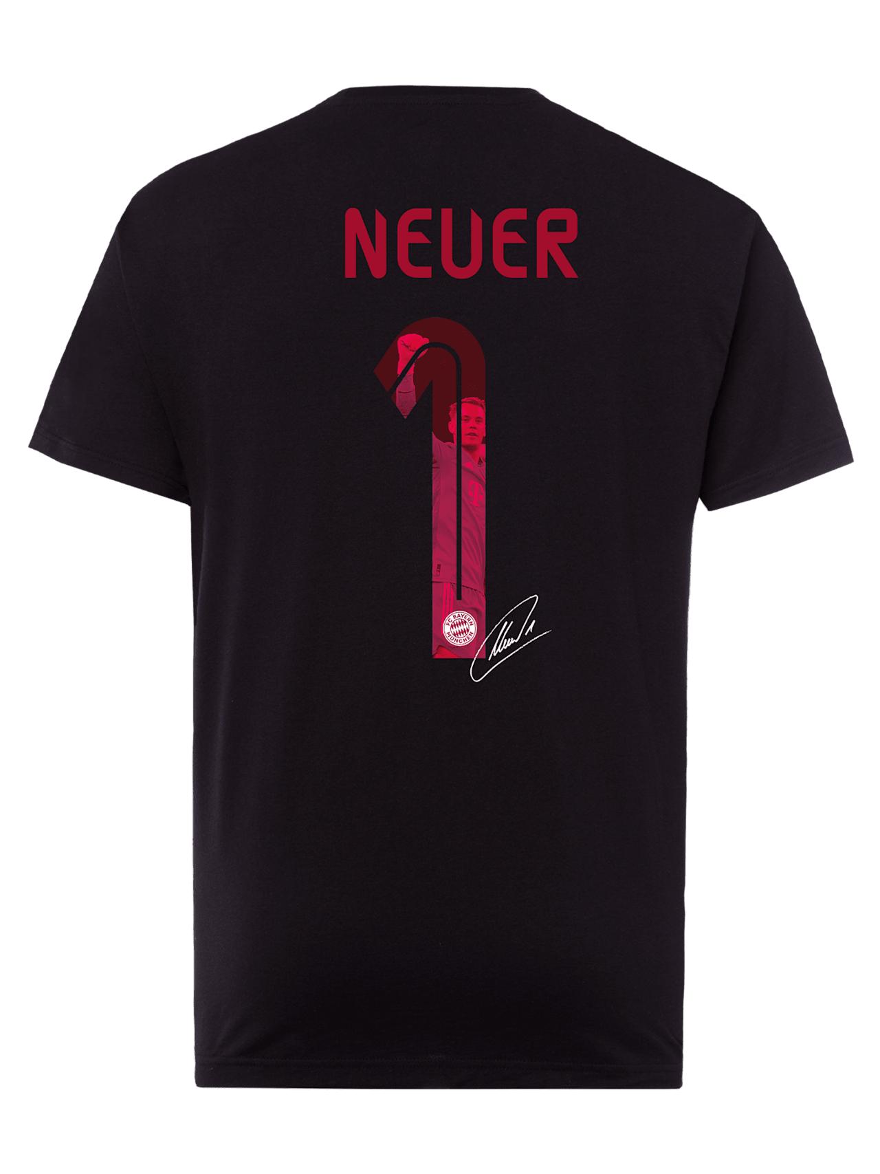 お歳暮 時期 FC Official | black T-shirt Neuer Men Bayern Store Munich トップス