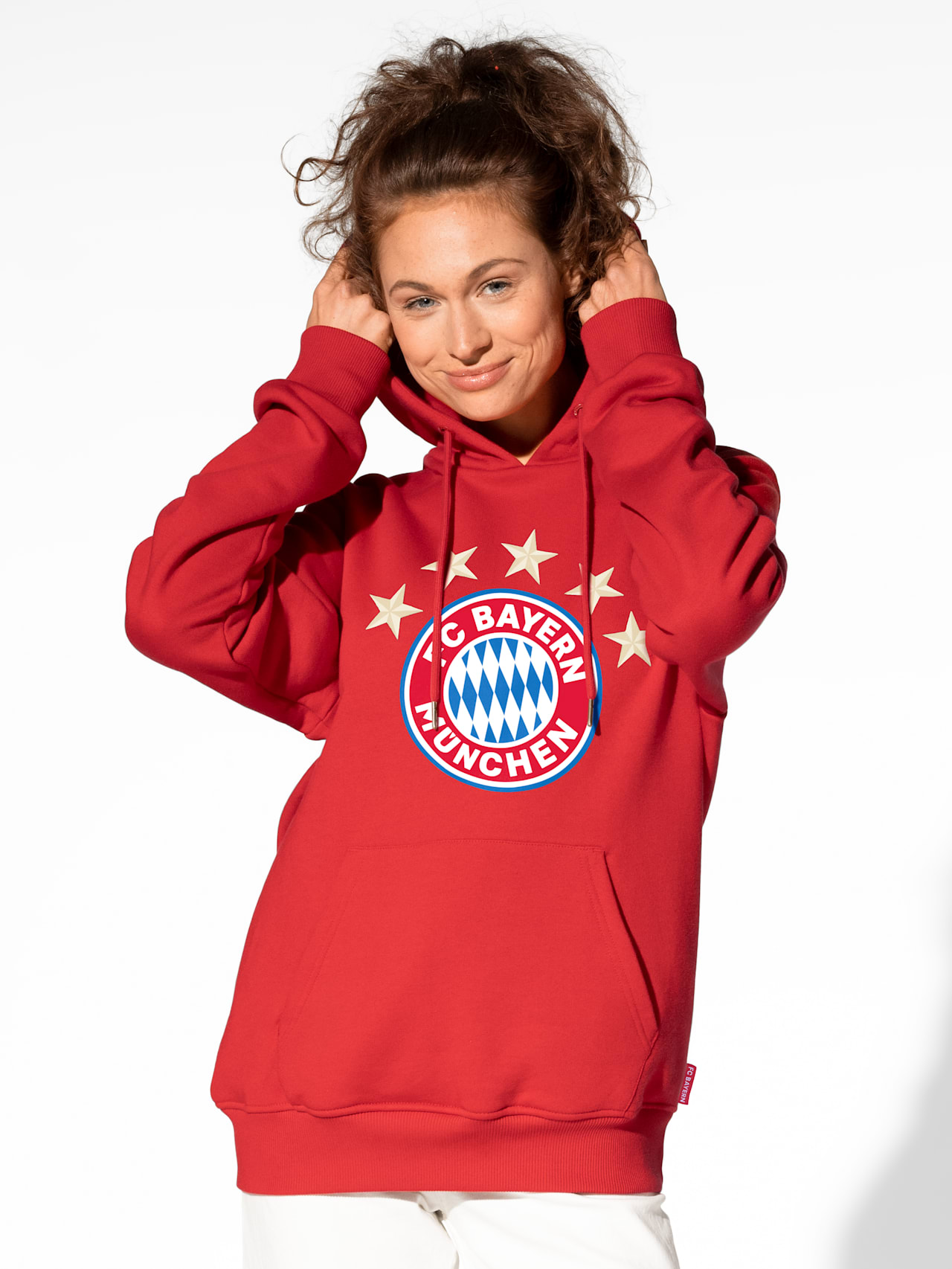 Hoodie with logo detail 8